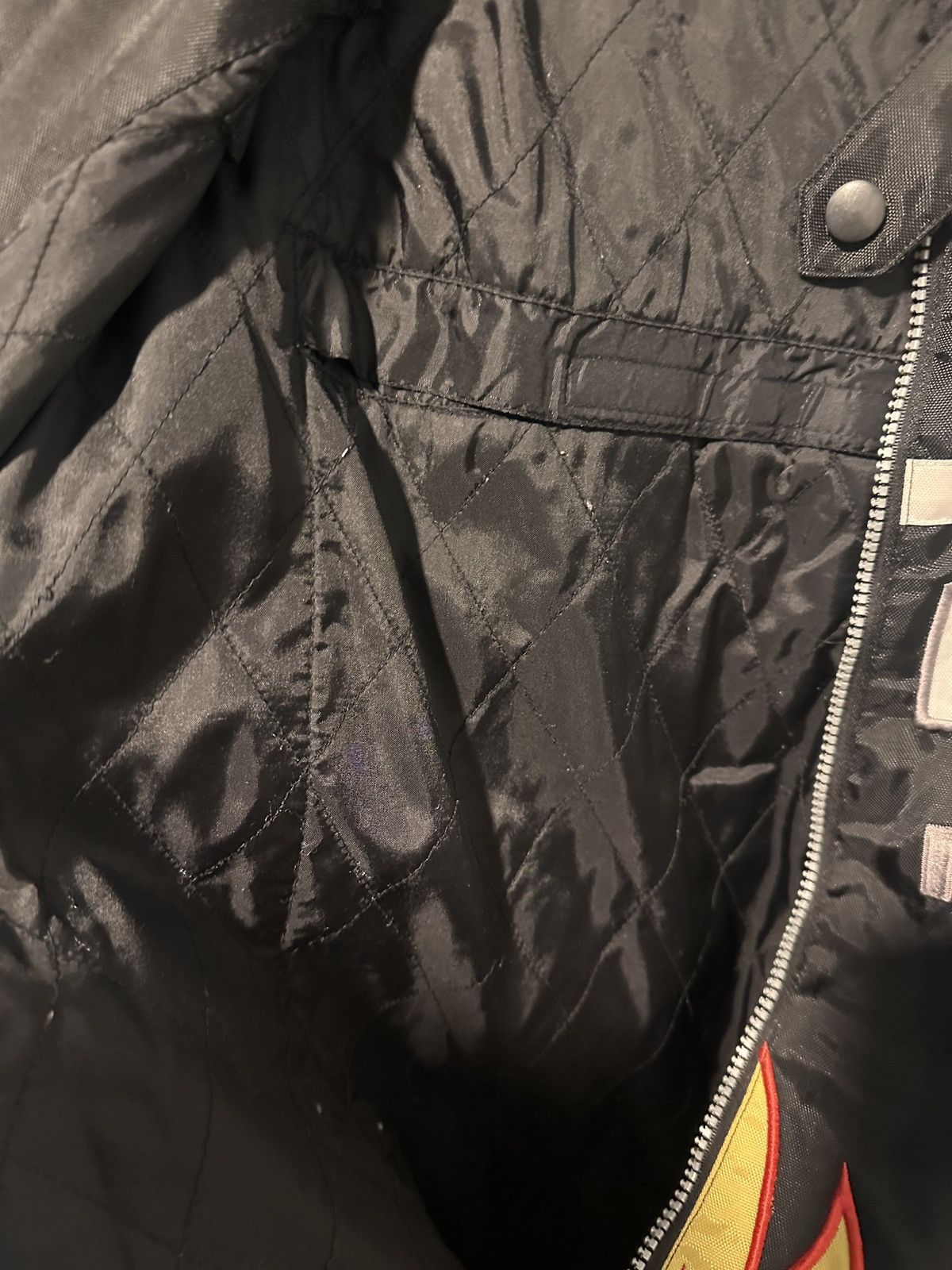 Japanese Brand Vintage Hell Fire Racing Team Moto Jacket Size US XL / EU 56 / 4 - 13 Thumbnail