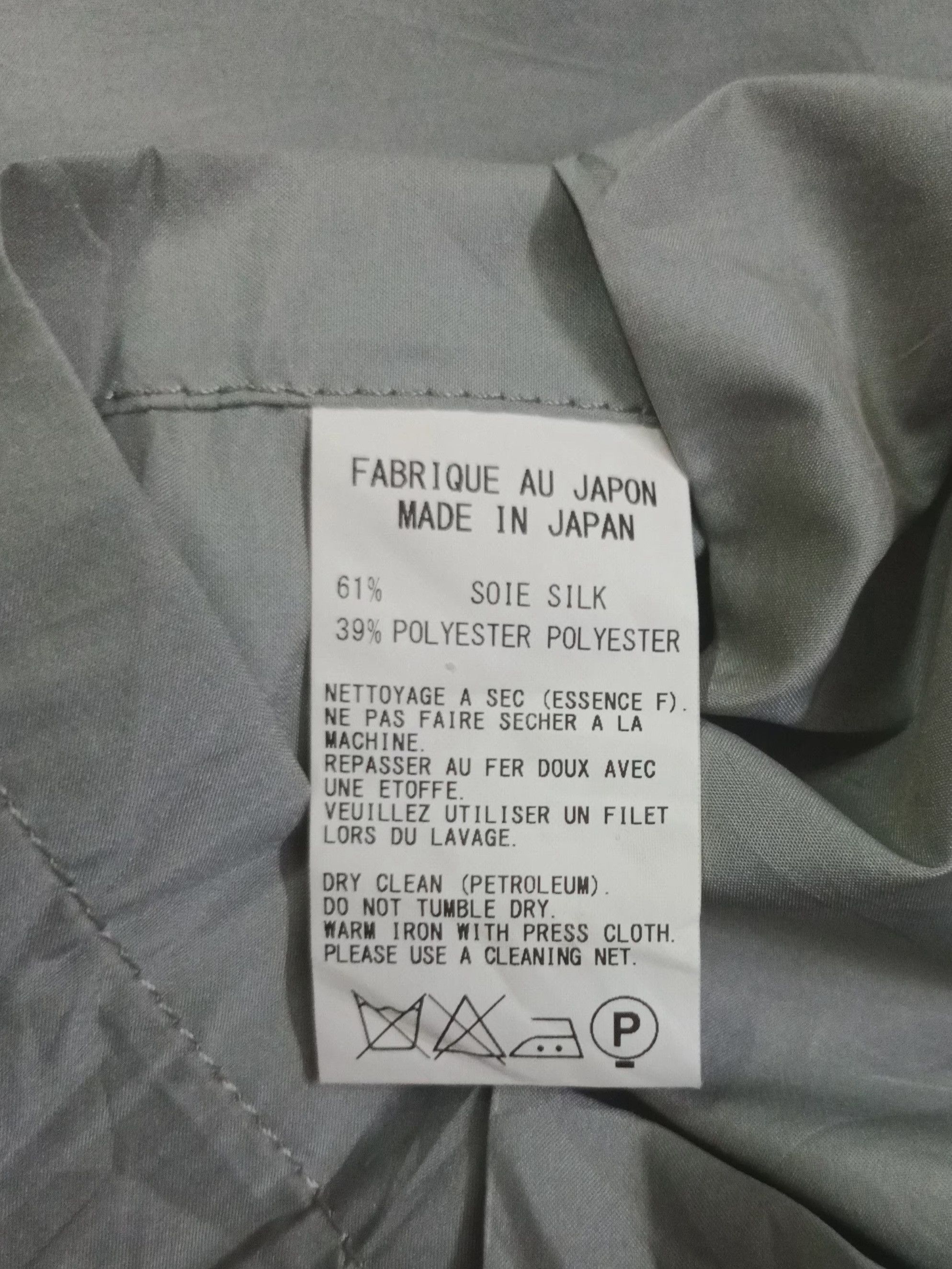 Yohji Yamamoto 🔥 YS YOHJI YAMAMOTO HOODIE LIGHT JACKET 🔥 Size US XXL / EU 58 / 5 - 4 Thumbnail