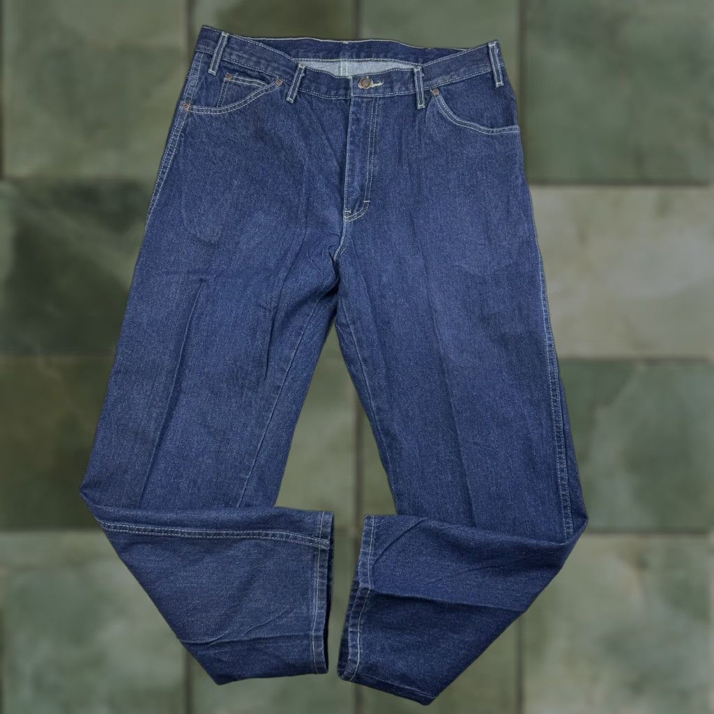 Dickies Dickies Jeans Adult 36x32 Blue Classic Y2K Hipster Baggy Punk American Workwear Jeans Mens Regular 36 Blue Punk Grunge USA 90s Size US 36 / EU 52 - 1 Thumbnail