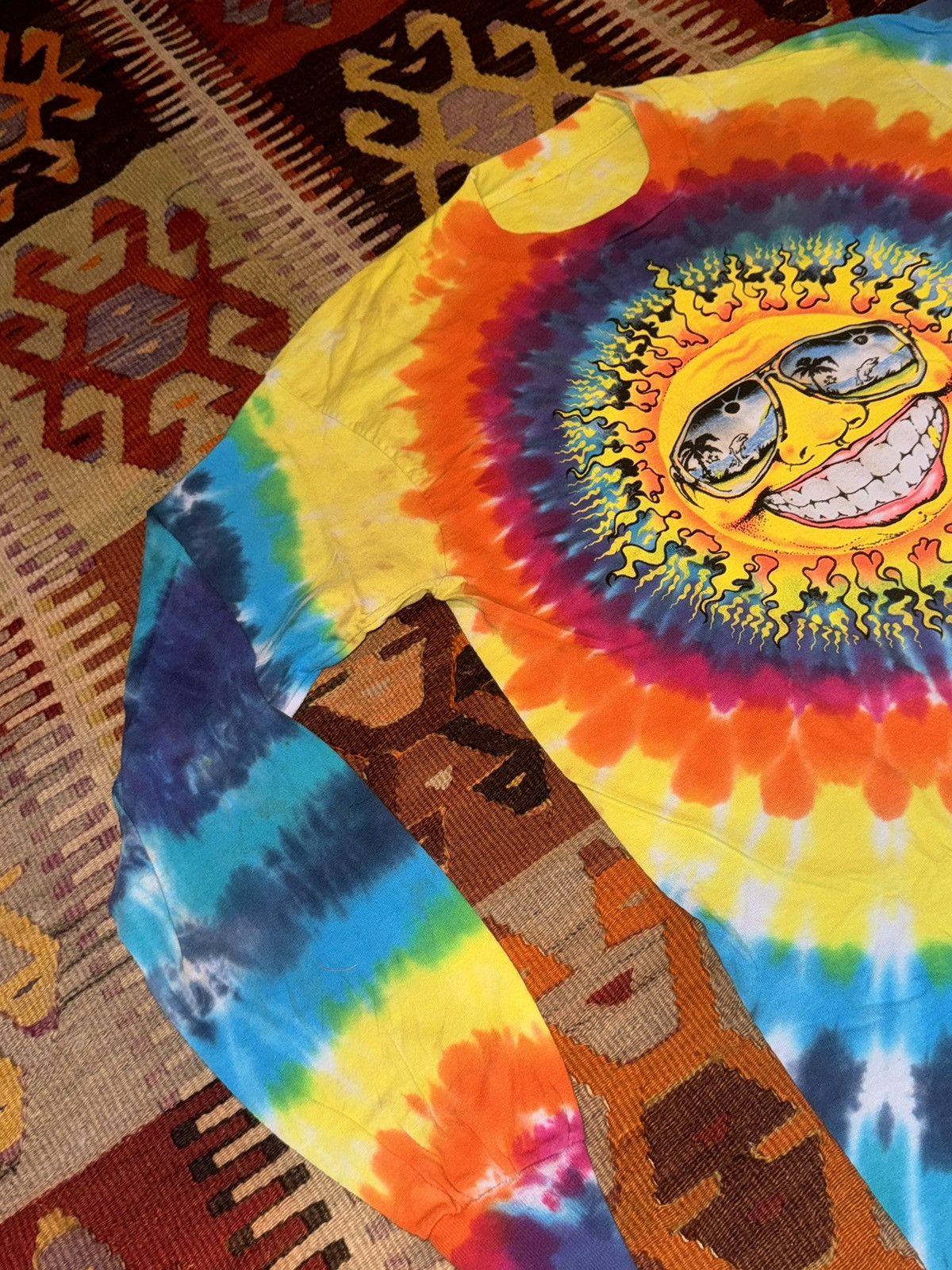 Grateful Dead × Vintage rare tie dye long sleeve jerry jaspar grateful dead L Size US L / EU 52-54 / 3 - 8 Thumbnail