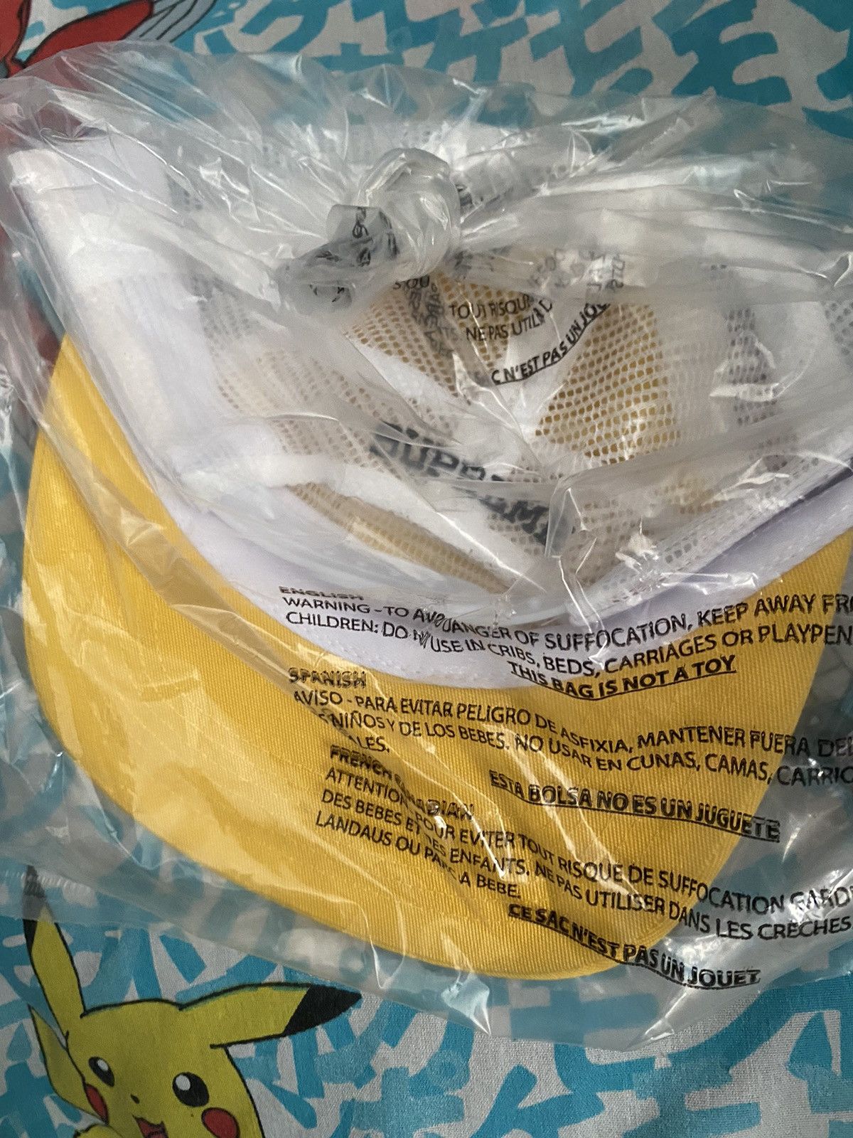 Supreme Supreme Camacho Mesh Back 5-Panel Yellow (FW23) Size ONE SIZE - 6 Thumbnail