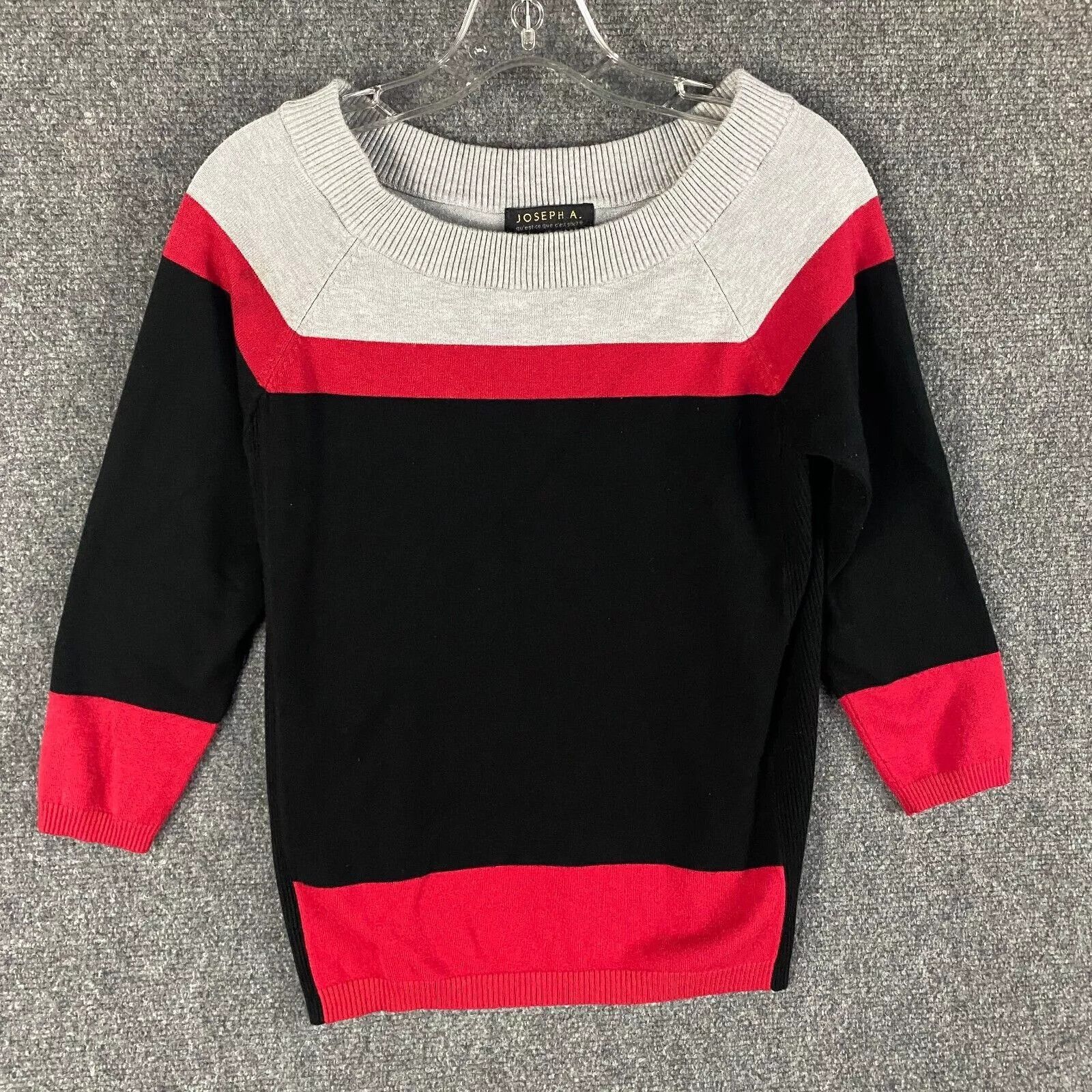 Other Joseph A Sweater Women's Medium 3/4 Sleeve Casual Rayon Size M / US 6-8 / IT 42-44 - 1 Thumbnail
