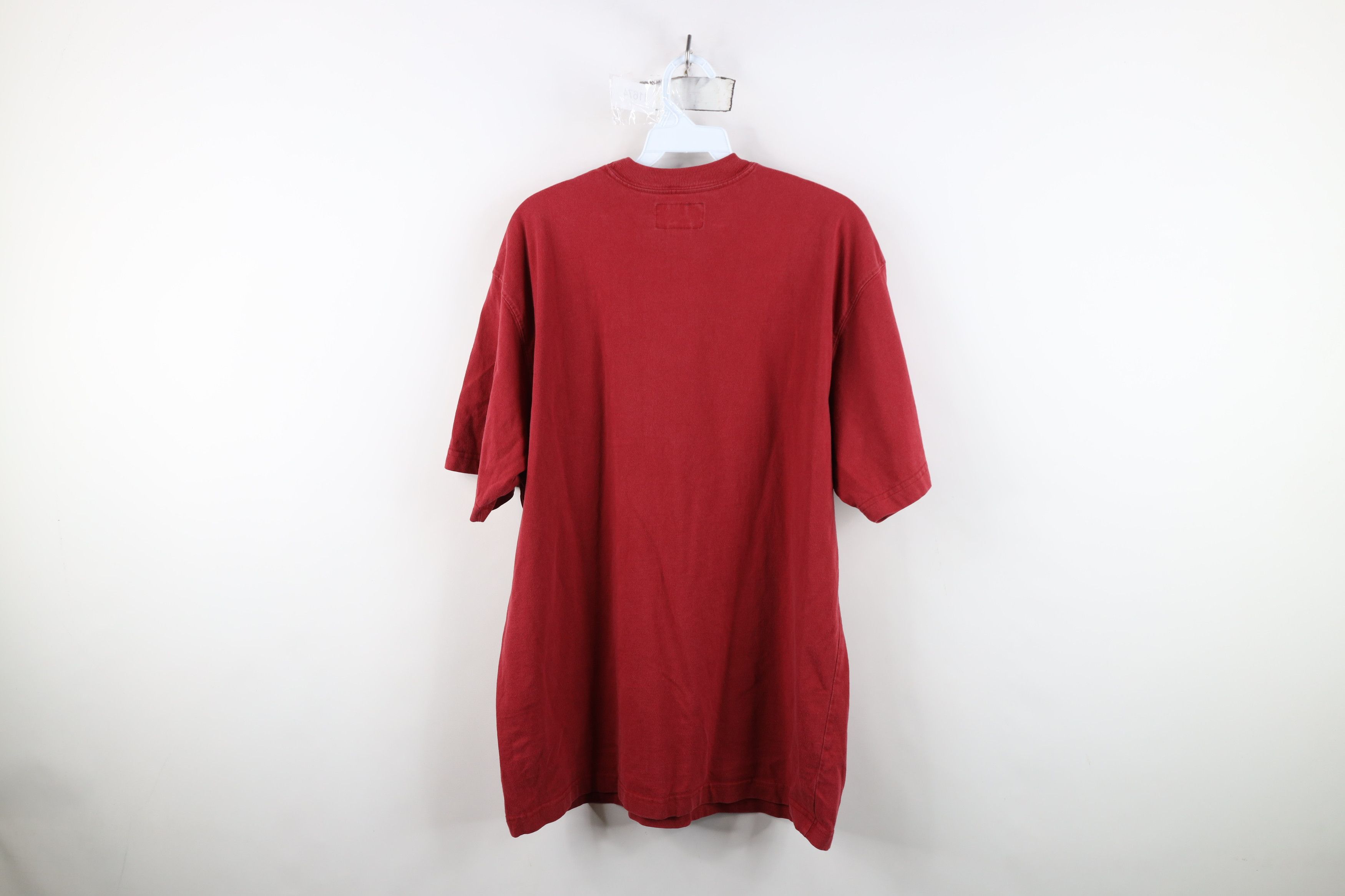 Abercrombie & Fitch Vintage 90s Y2K Abercrombie & Fitch Lacrosse T-Shirt Red Size US L / EU 52-54 / 3 - 11 Thumbnail
