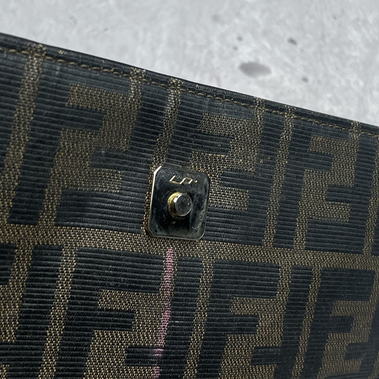 Fendi × Vintage 🔥RARE🔥Fendi Cloth monogram handbag Size ONE SIZE - 9 Thumbnail