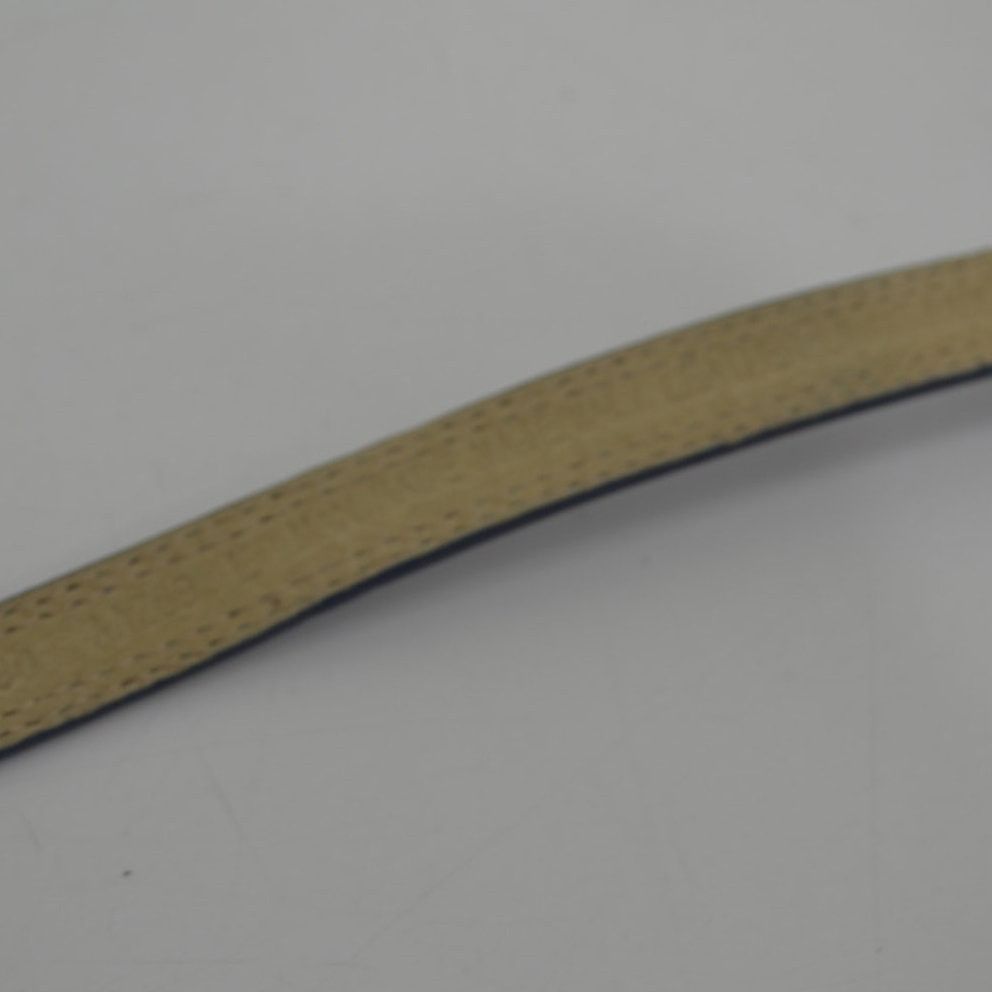 Other Navy Blue Skinny Dress Belt Faux Leather Minimalist Large Size ONE SIZE - 4 Thumbnail