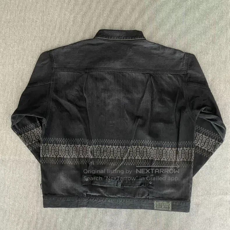 Neighborhood Neighborhood Black Soul Denim Jacket Size US XL / EU 56 / 4 - 2 Thumbnail