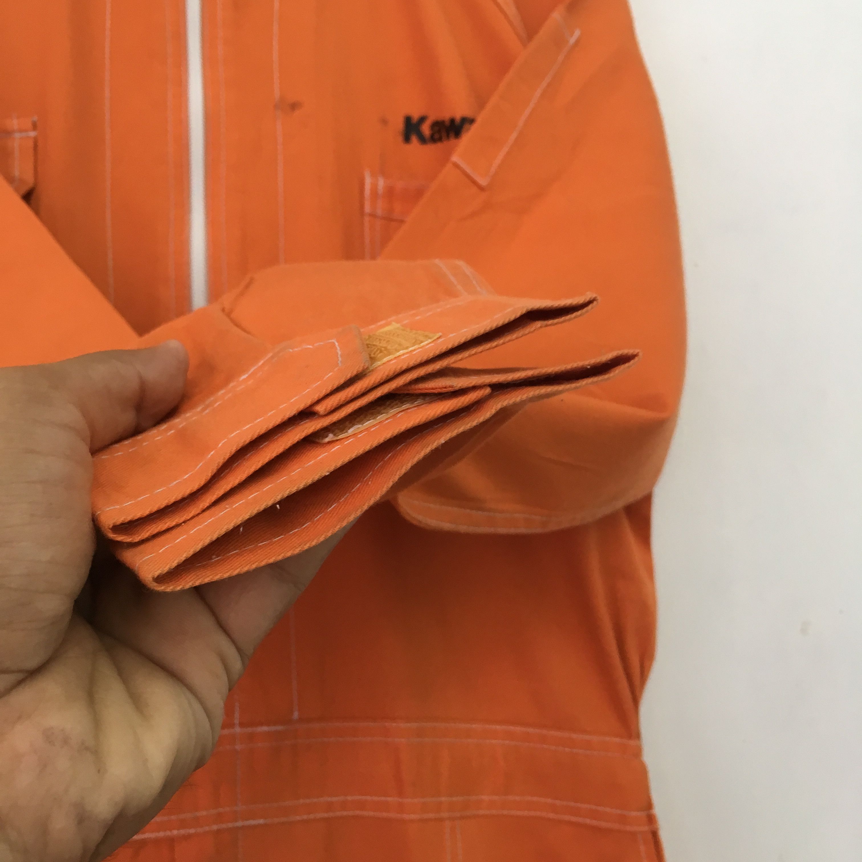 Japanese Brand kawasaki overall jacket - 1728 Size US XL / EU 56 / 4 - 10 Thumbnail