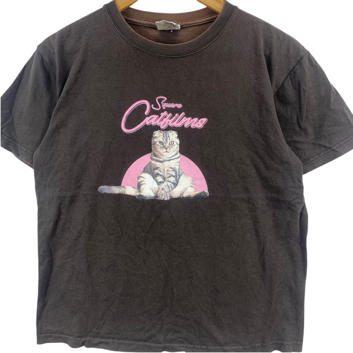 Other SQUARE CATFILMS SERIES Cat Logo Tee Shirt Top Japan Size M / US 6-8 / IT 42-44 - 4 Thumbnail