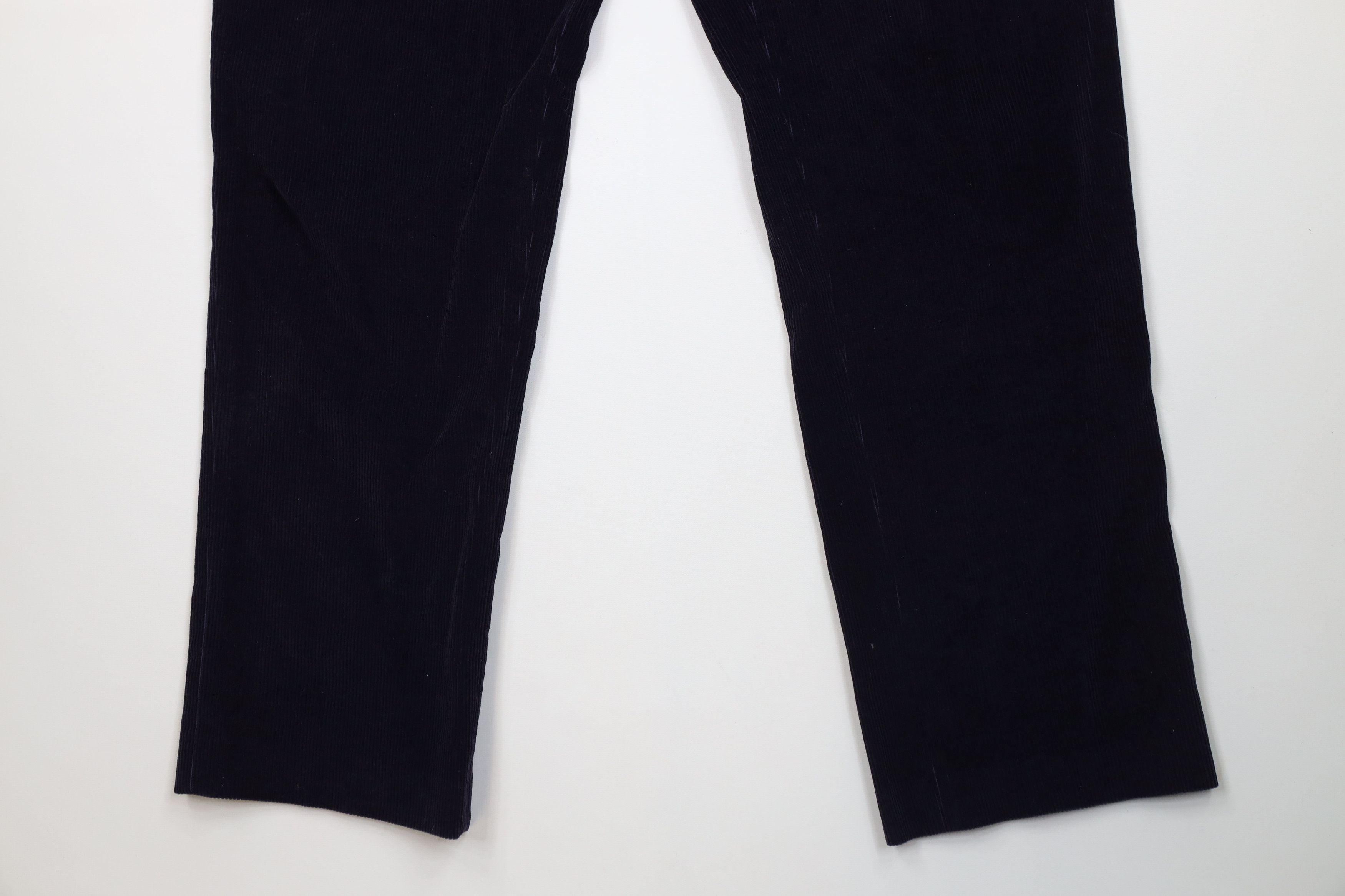 Lands' End Vintage 90s Lands End Heavy Wide Leg Corduroy Chino Pants Size US 38 / EU 54 - 4 Thumbnail