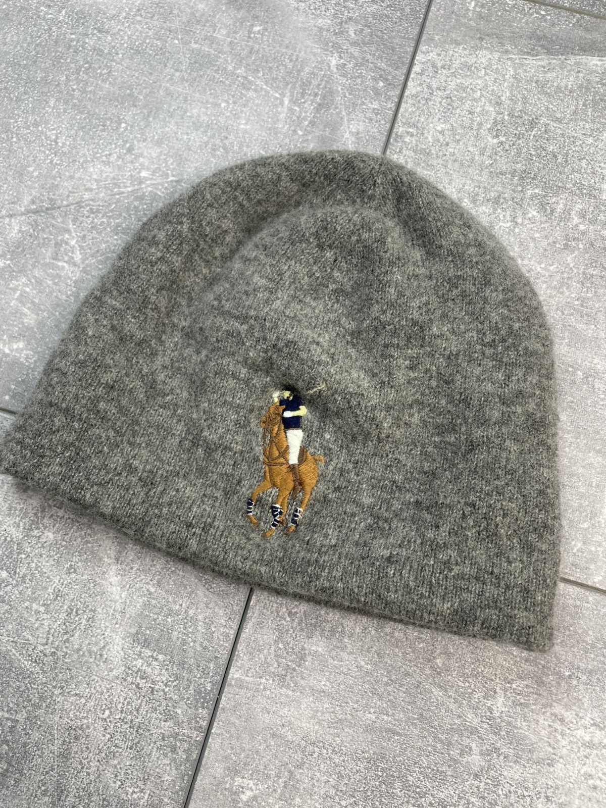 Polo Ralph Lauren Polo Ralph Lauren Vintage Wool Beanie Hat Embroidery Logo Size ONE SIZE - 2 Thumbnail