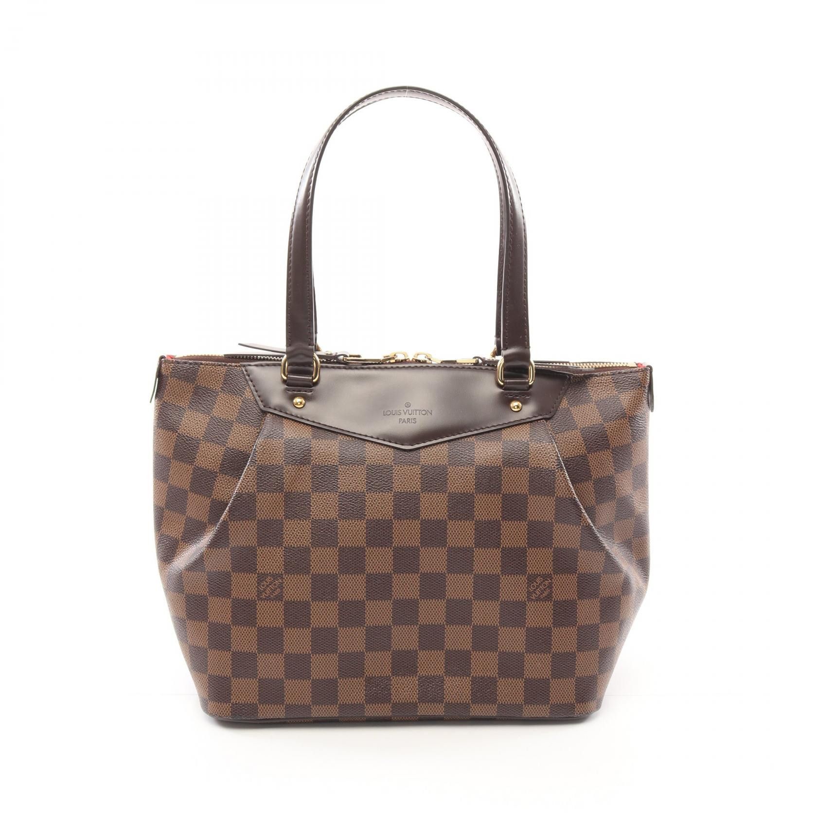 Louis Vuitton Louis Vuitton Westminster Pm Damier Coated Canvas Tote Bag Canvas Tote Bag N41102 in Brown, Women's
