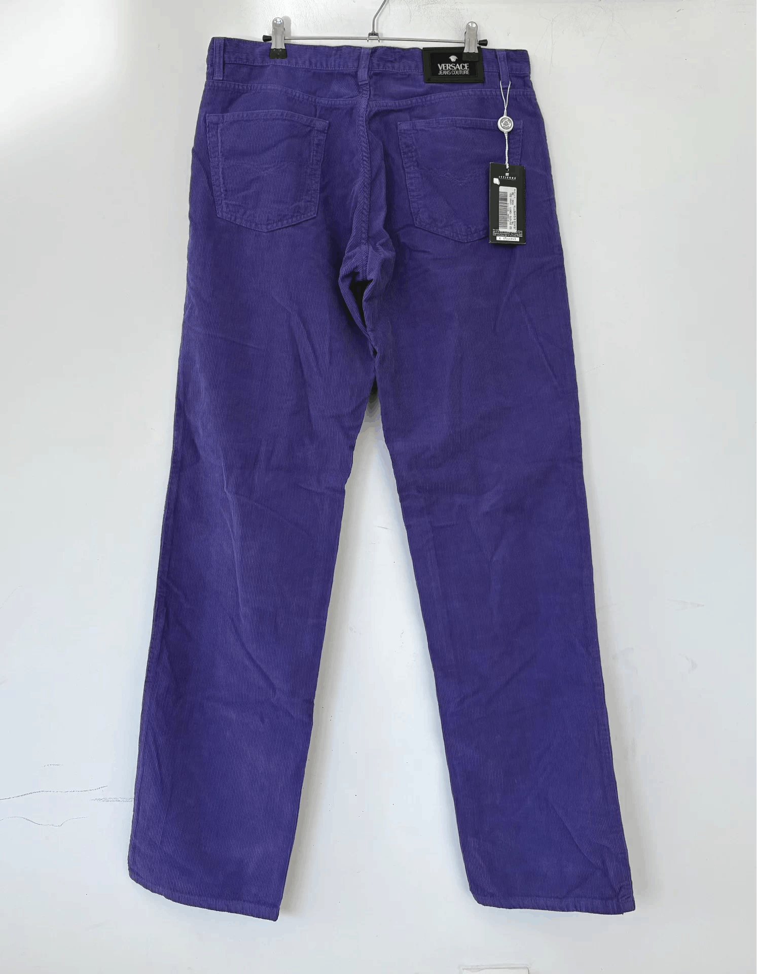 Versace Jeans Couture Versace Jeans Couture Men's Purple Corduroy Trousers Ｑ21 Size US 36 / EU 52 - 7 Thumbnail