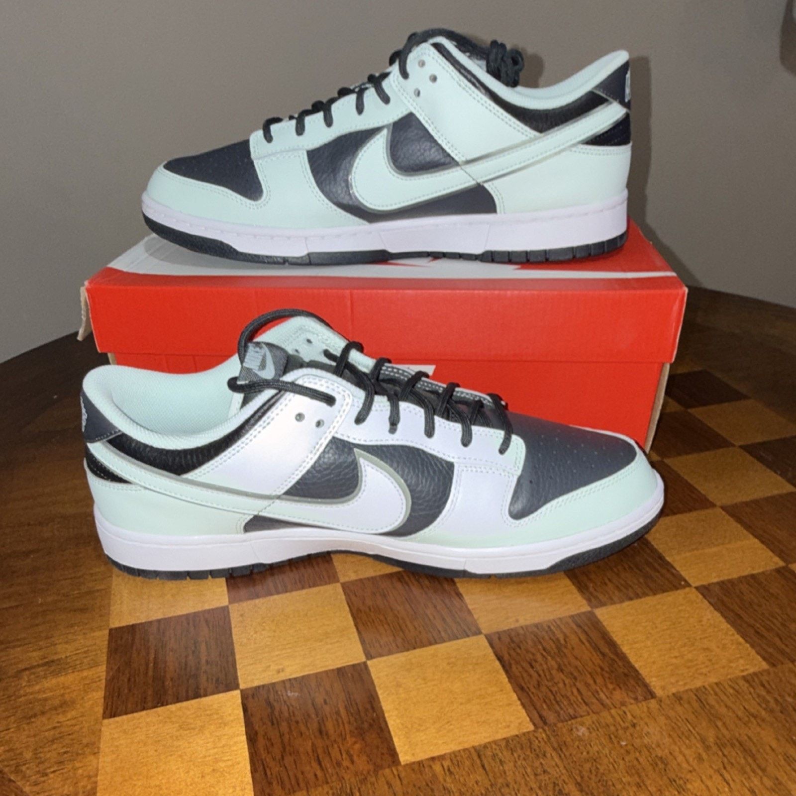Nike Nike Dunk Low Retro PRM Dark Smoke Grey Barely Green MENS 13 Size US 13 / EU 46 - 2 Thumbnail
