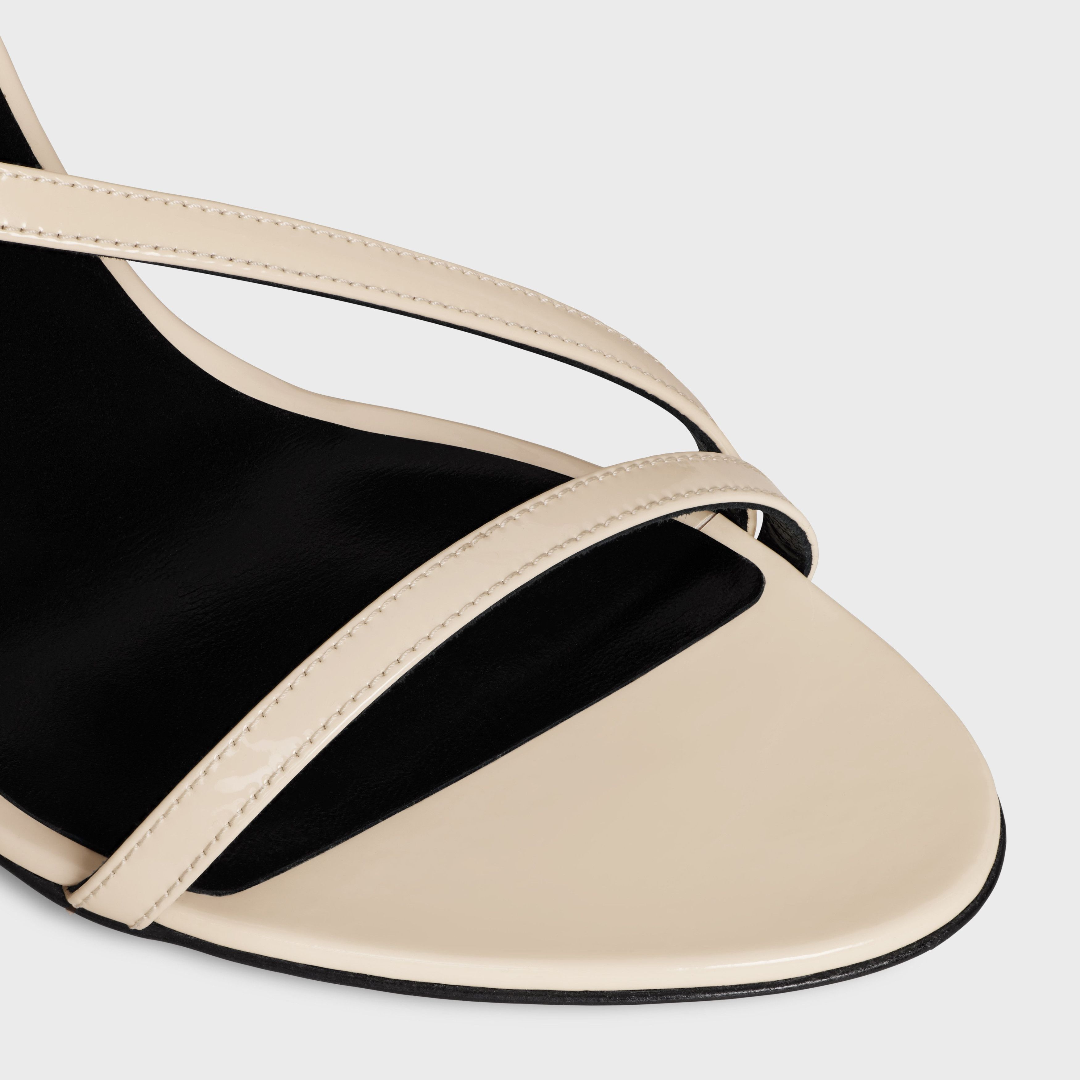 Celine o1bcso1str0925 362484582C Ava Triomphe Stiletto Sandals Milk Size US 11 / IT 41 - 4 Thumbnail