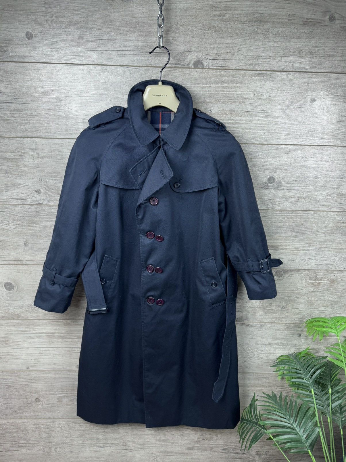 Burberry Burberrys London Trench Coat Vintage Archive Womans Size XS Size XS / US 0-2 / IT 36-38 - 9 Thumbnail