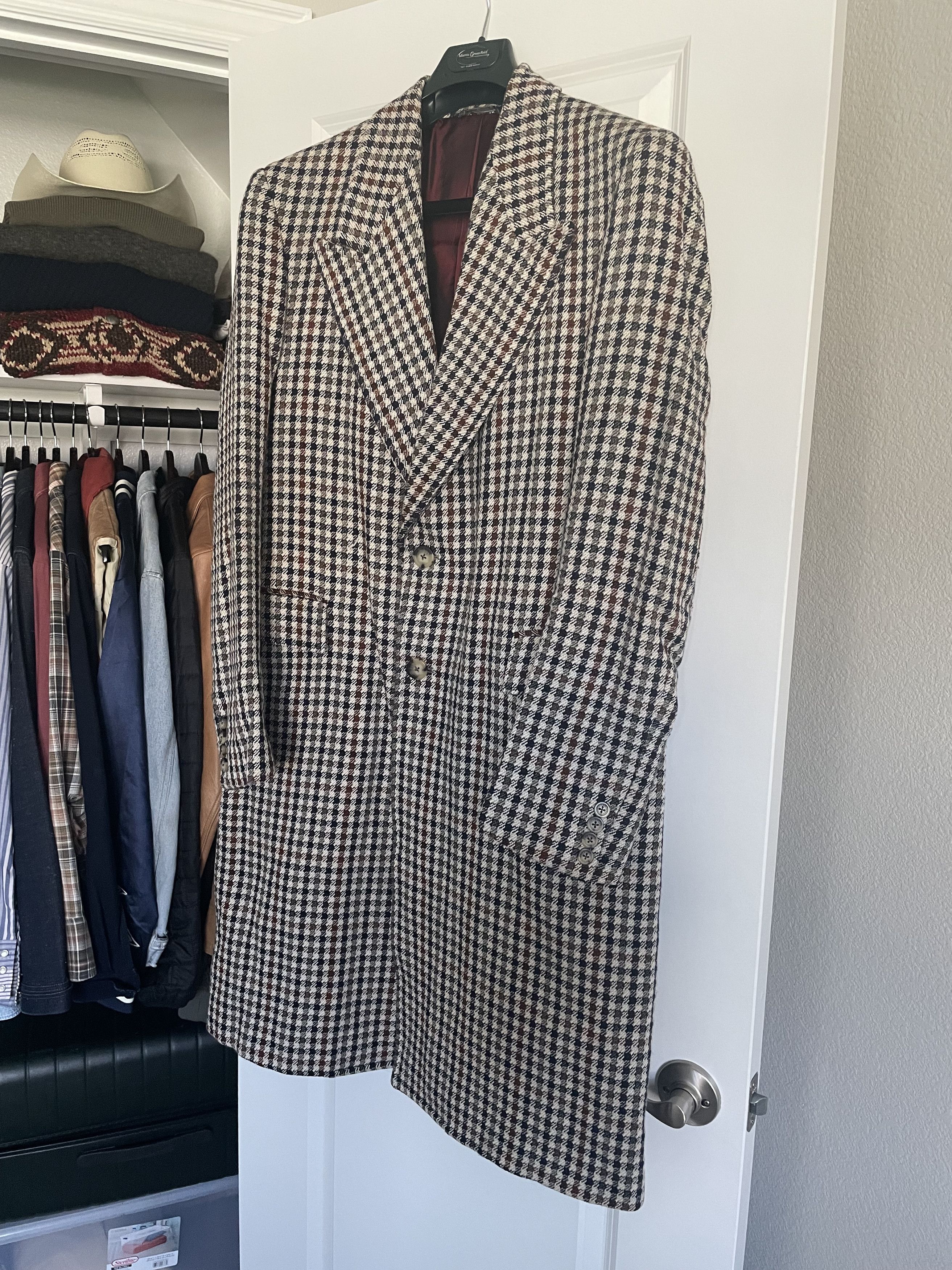 Aime Leon Dore Aime Leon Dore Houndstooth Wool Coat Size US M / EU 48-50 / 2 - 4 Thumbnail