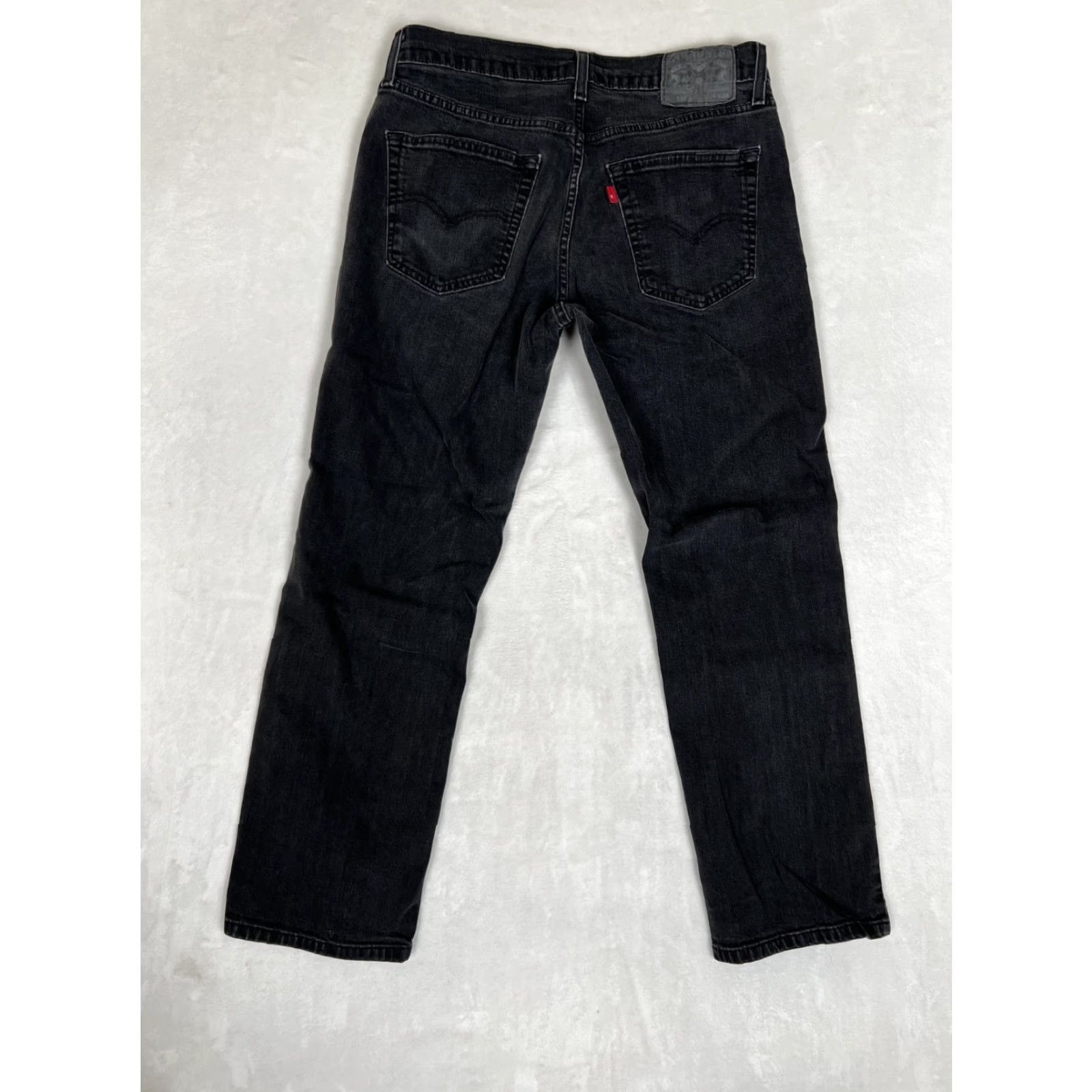 Levi's VINTAGE Levi’s 559 Black Denim Jeans 32x29 Relaxed Straight 5-Pocket Mens Jeans Black USA Logo 90s USA 559 Fits 32x29 Size US 32 / EU 48 - 5 Thumbnail