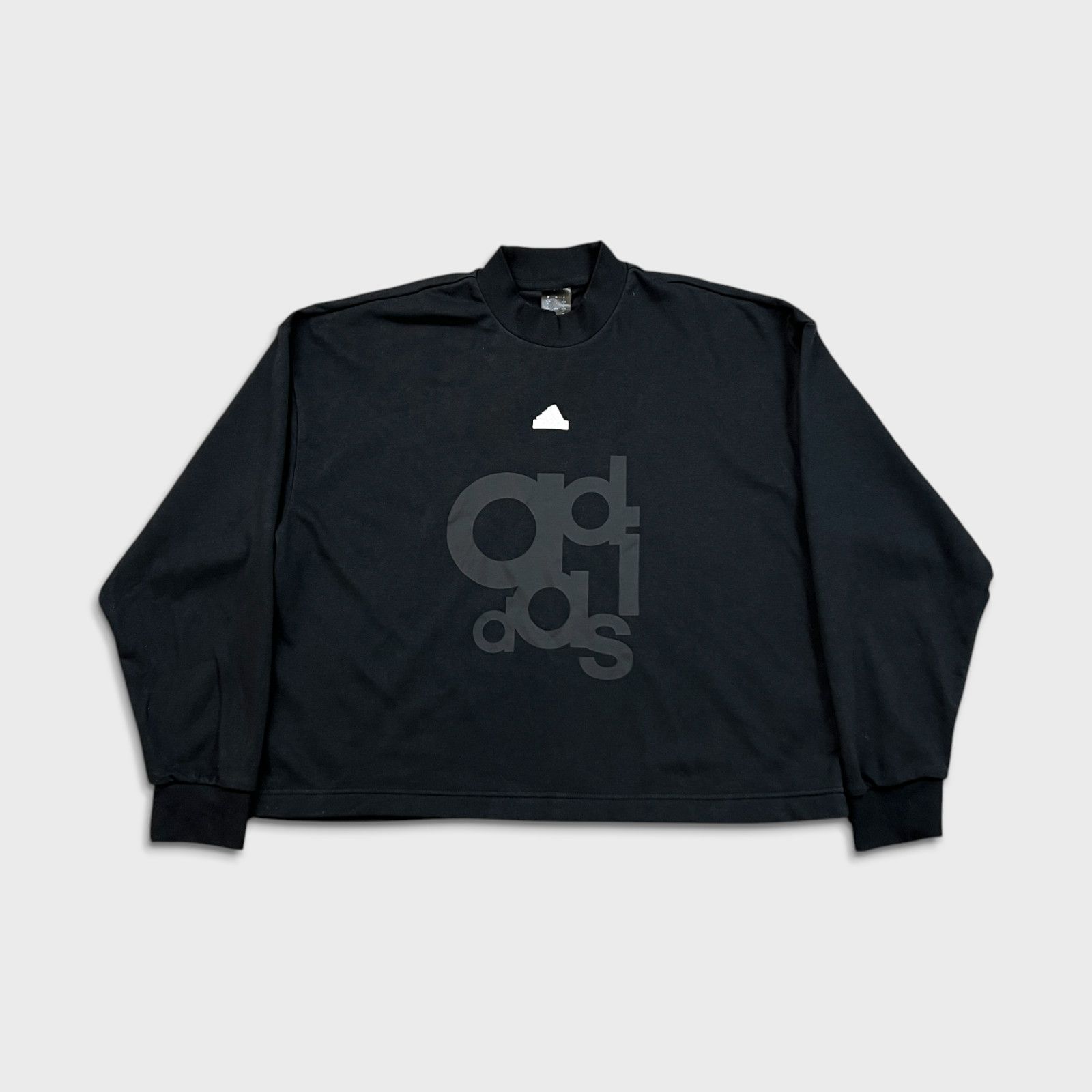 Adidas × Vintage Adidas Sweatshirt Large French Terry Loose Fit Pullover Crew Size L / US 10 / IT 46 - 1 Thumbnail