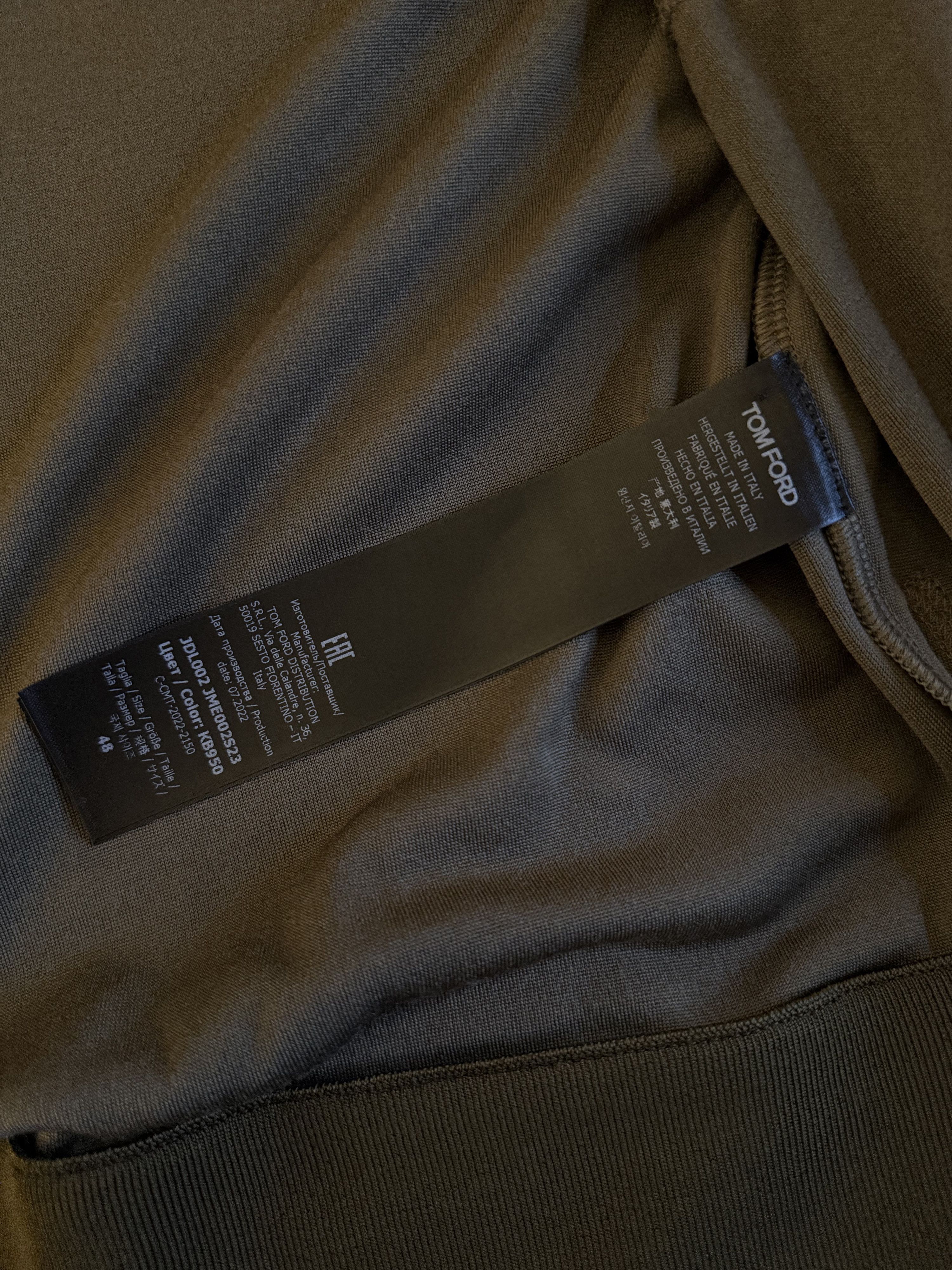 Tom Ford Best Dressed $1,850 w/Tax Velour Luxury Double Zip Hoodie Size US M / EU 48-50 / 2 - 23 Thumbnail