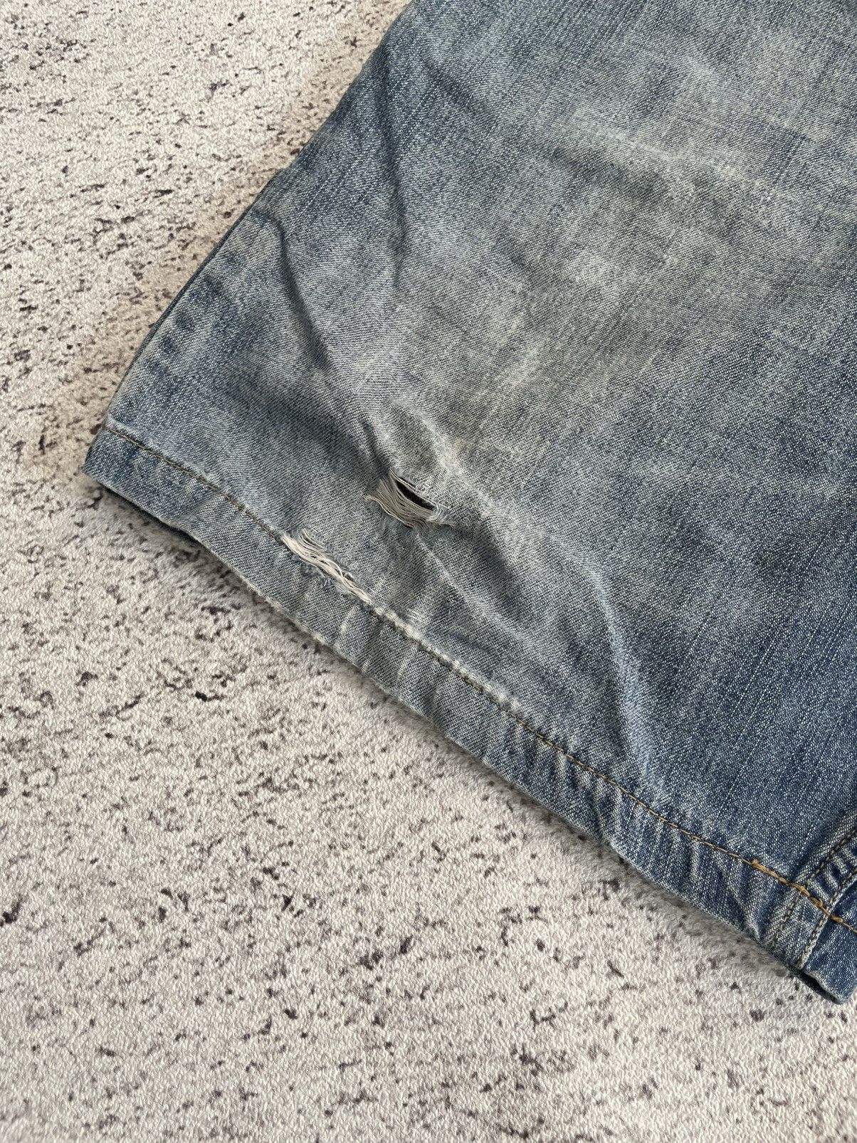 Levi's Vintage Distressed Y2K Levi’s Carpenter Baggy Skater Jorts Size US 40 / EU 56 - 5 Thumbnail