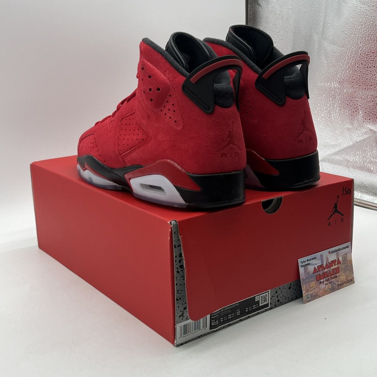 Jordan Brand Air Jordan 6 toro bravo Size US 10.5 / EU 43-44 - 4 Thumbnail