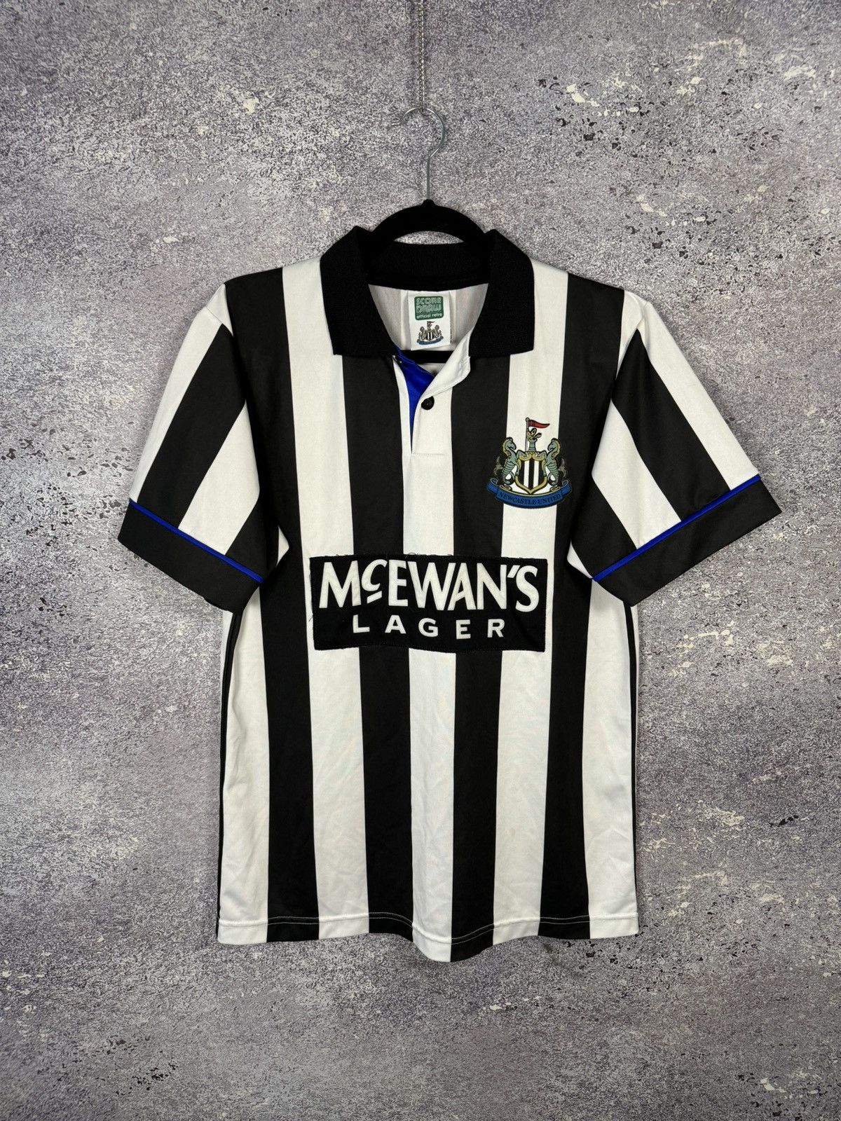 Vintage 90’s Newcastle United 1993/94 Home 2 Score Draw Jersey Size US S / EU 44-46 / 1 - 1 Thumbnail