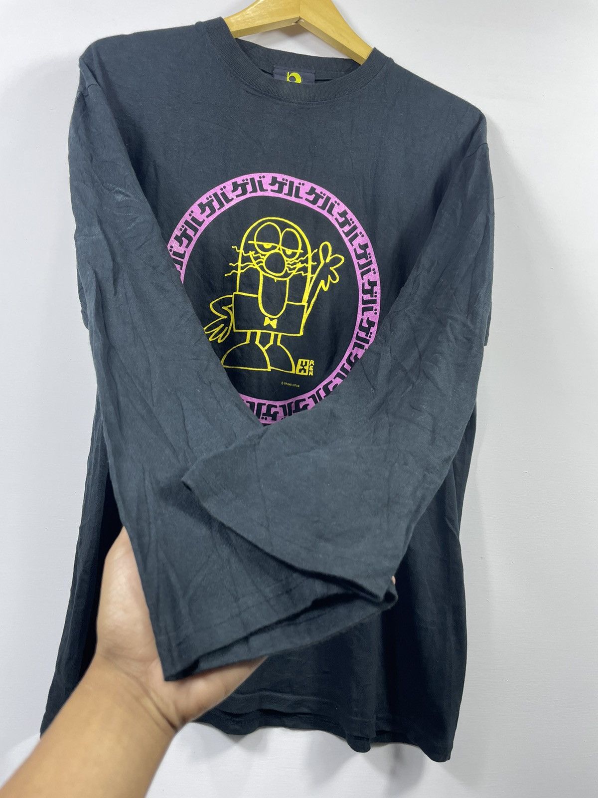 Anime × Cartoon Network × Vintage RARE Vintage Cartoon REN longsleeve Size US L / EU 52-54 / 3 - 2 Thumbnail