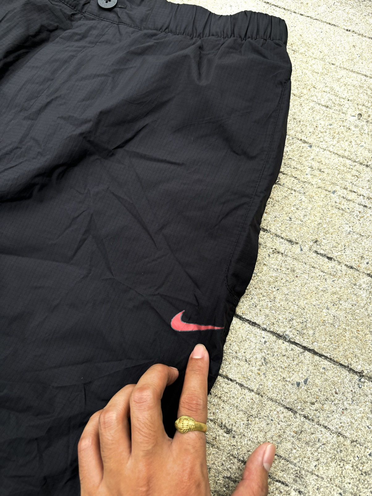 Nike Vintage Nike Golf Track Pants Nylon 30-33 Size US 30 / EU 46 - 3 Thumbnail