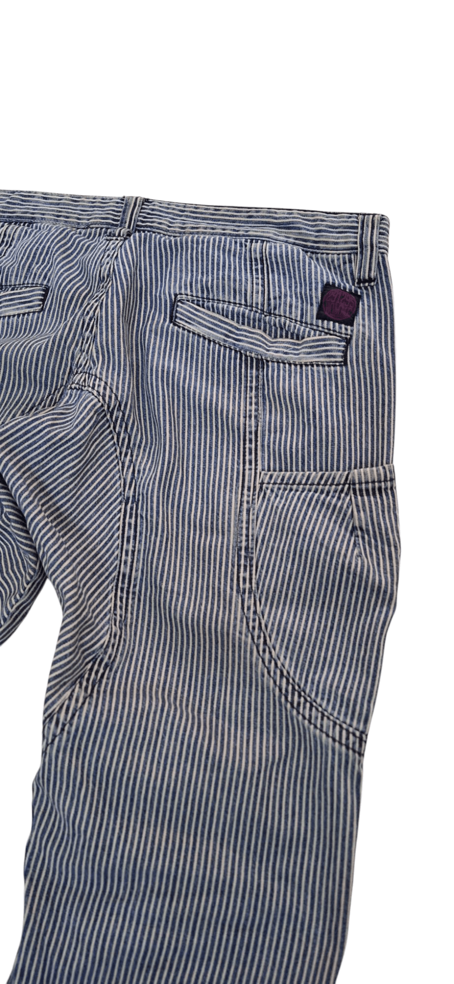 5351 POUR LES HOMMES × If Six Was Nine × Japanese Brand 291295 Homme Hickory Stripe 6 Pocket Trousers Pants Size US 32 / EU 48 - 9 Thumbnail