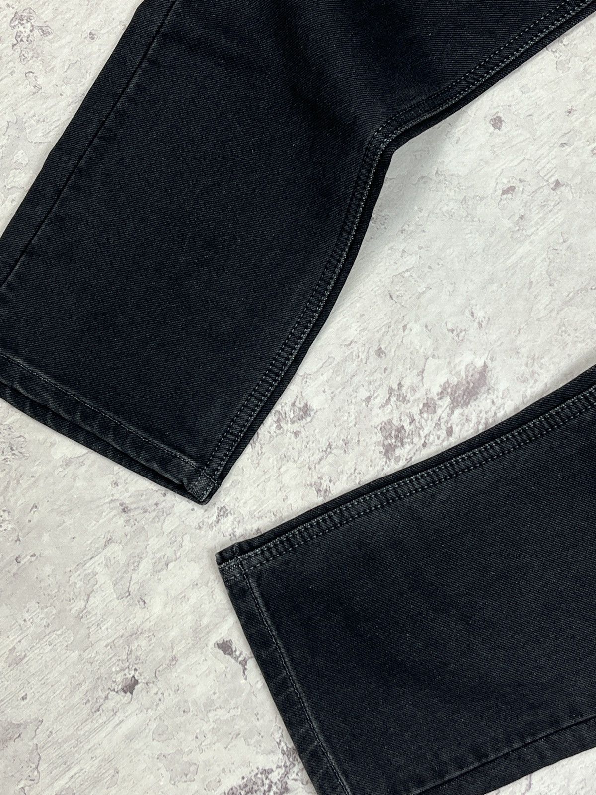 Designer × Diesel Vintage Men's Y2K Diesel 1978 Black Denim Jeans Size US 38 / EU 54 - 11 Thumbnail