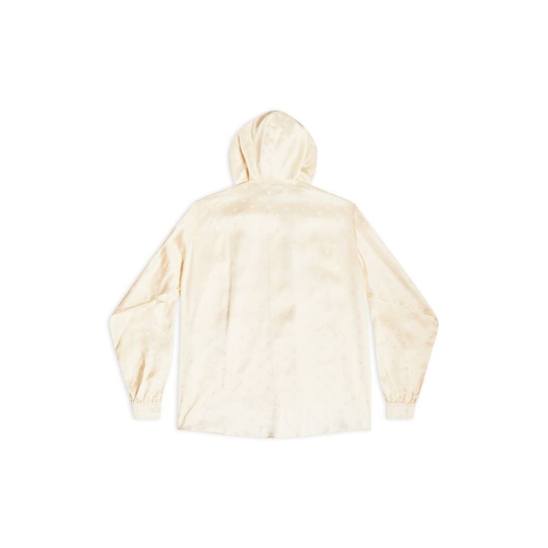 Balenciaga oc11z0625 Hooded Blouse in Ivory Size XS / US 0-2 / IT 36-38 - 5 Thumbnail