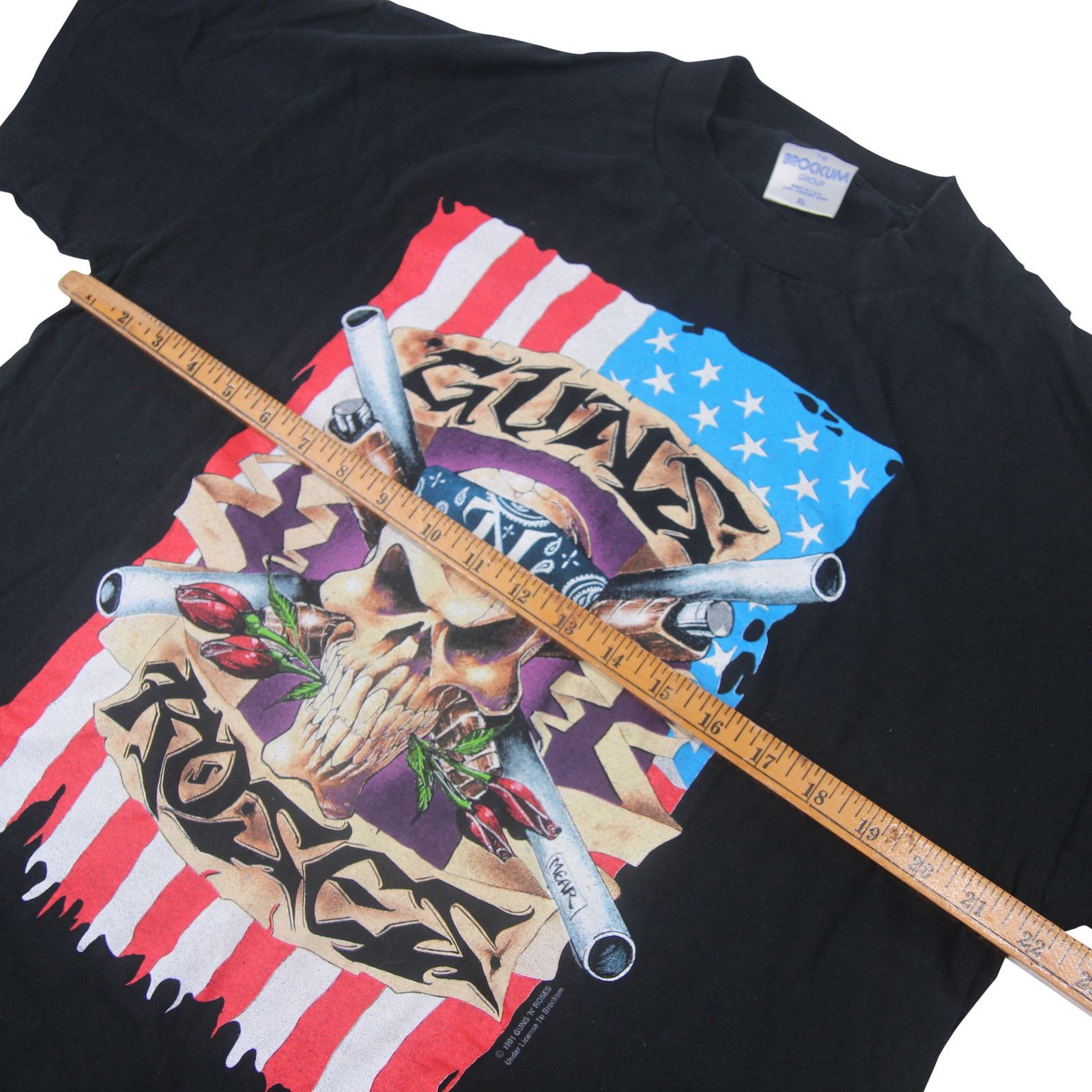 Band Tees × Vintage Vintage Guns N Roses '91-'93 Tour Band T Shirt Size US XL / EU 56 / 4 - 6 Thumbnail