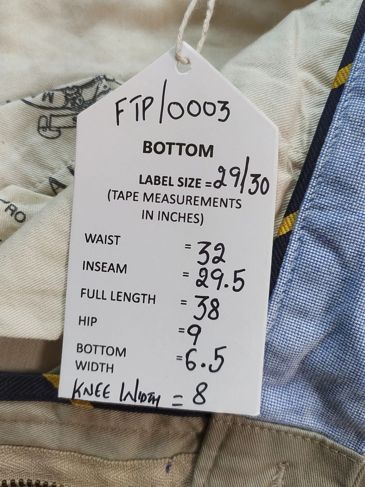 Polo Ralph Lauren Polo Ralph Lauren Slim Stretch Fit Chino Trouser FTP 0003 Size US 29 - 6 Thumbnail