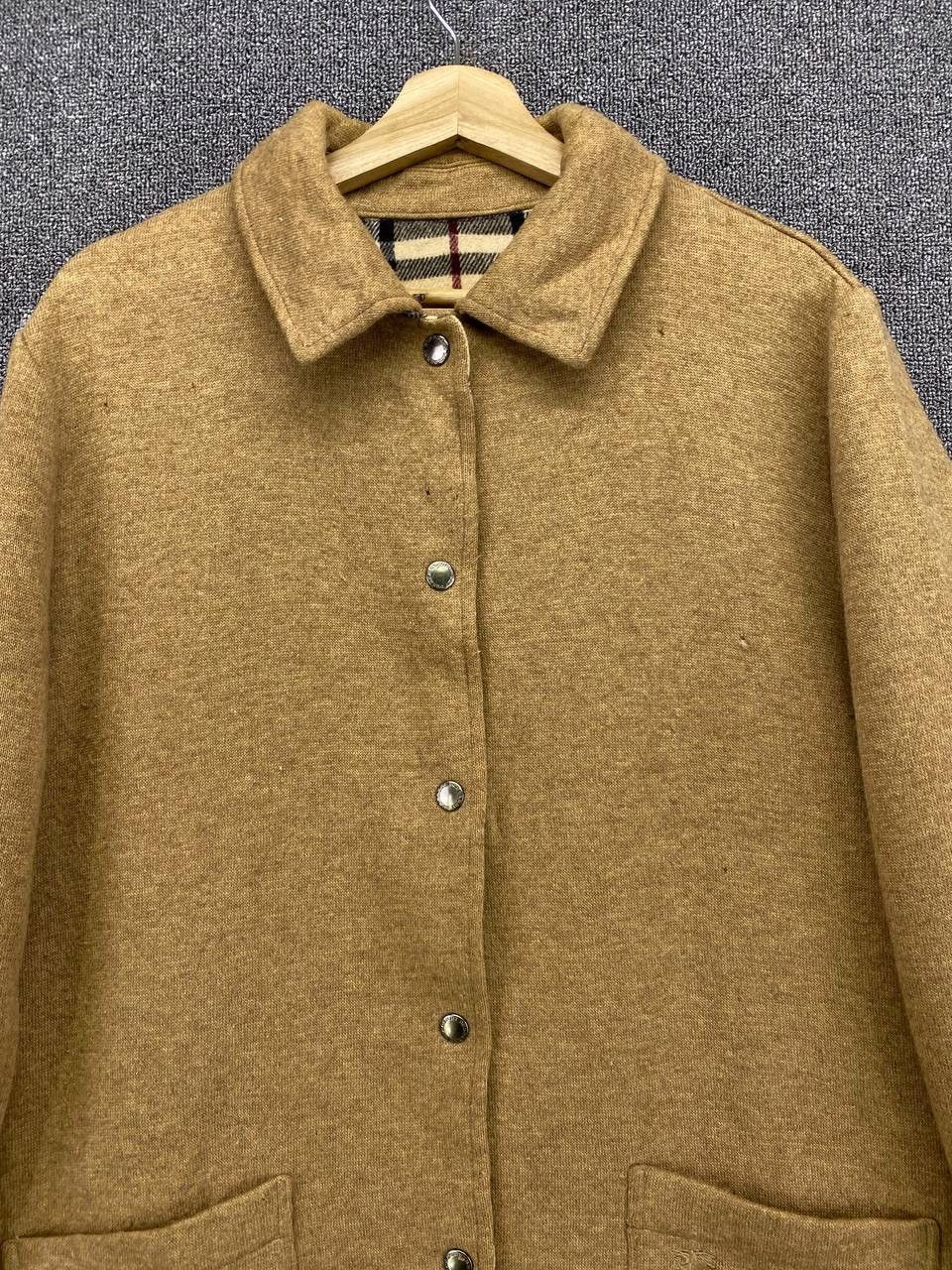 Burberry Vintage Burberry London Button Up Wool Jacket Size US M / EU 48-50 / 2 - 5 Thumbnail