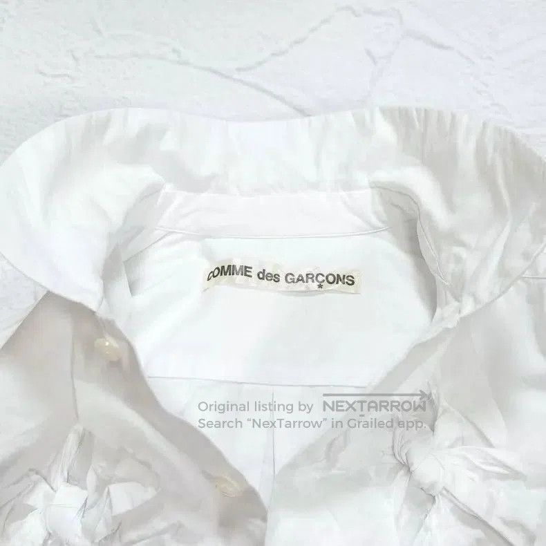 Comme des Garcons Comme des Garçons Classic Bow Design Shirt. Size US M / EU 48-50 / 2 - 3 Thumbnail