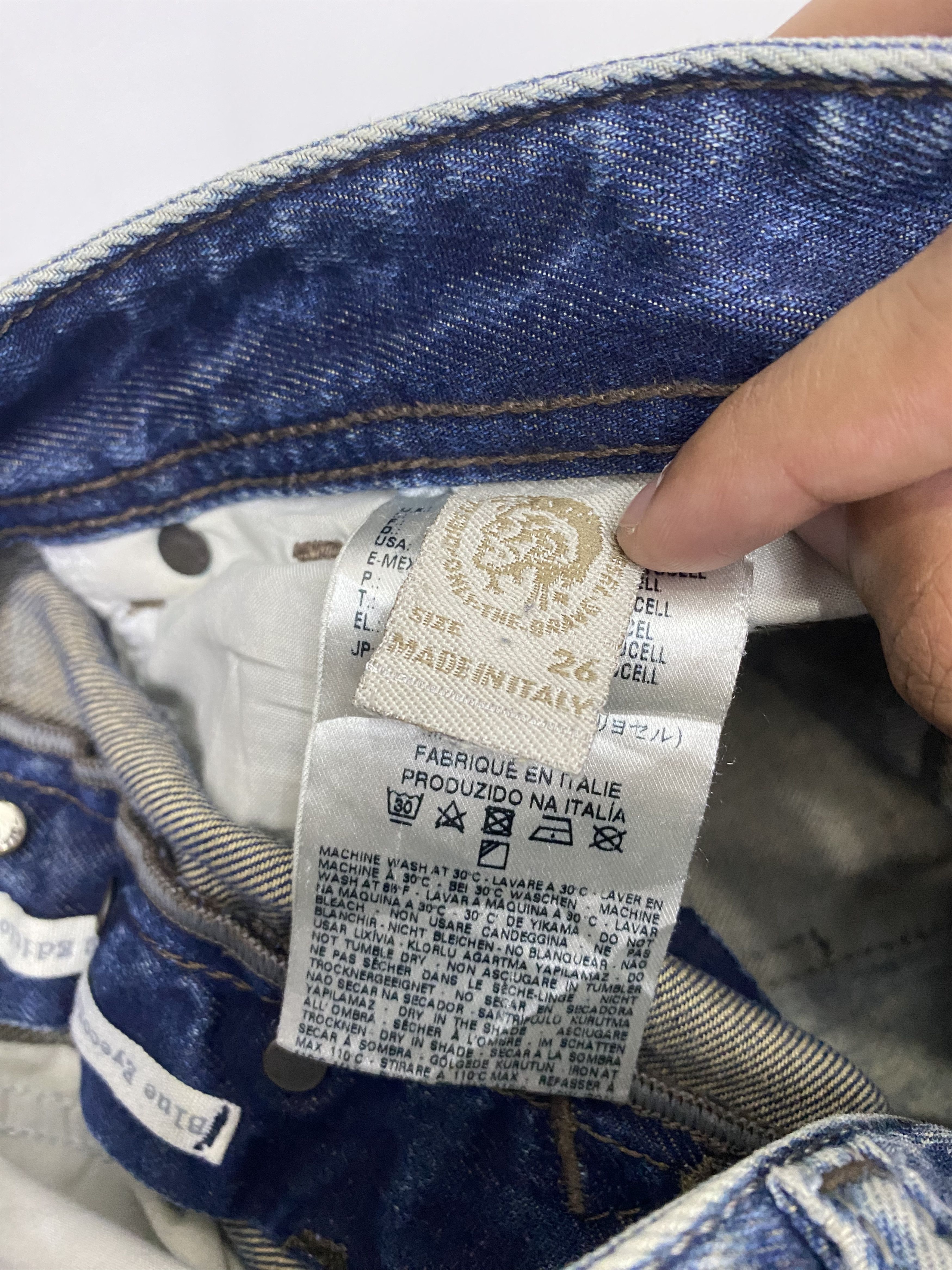 Diesel 🔥DIESEL RUSTY DISTRESS DENIM UNDERCOVER STYLE Size US 29 - 9 Thumbnail