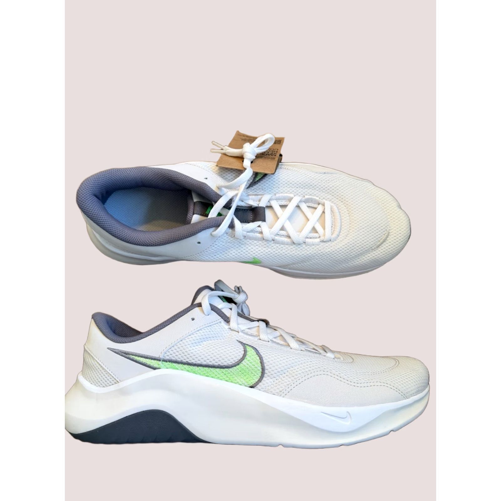 Nike Legend Essential‎ 3 NN Phantom Mens Size 13 Running Sail Green DM1120-006 Nike Legend Essential 3 NN - Phantom/Green | Mercari main image 3