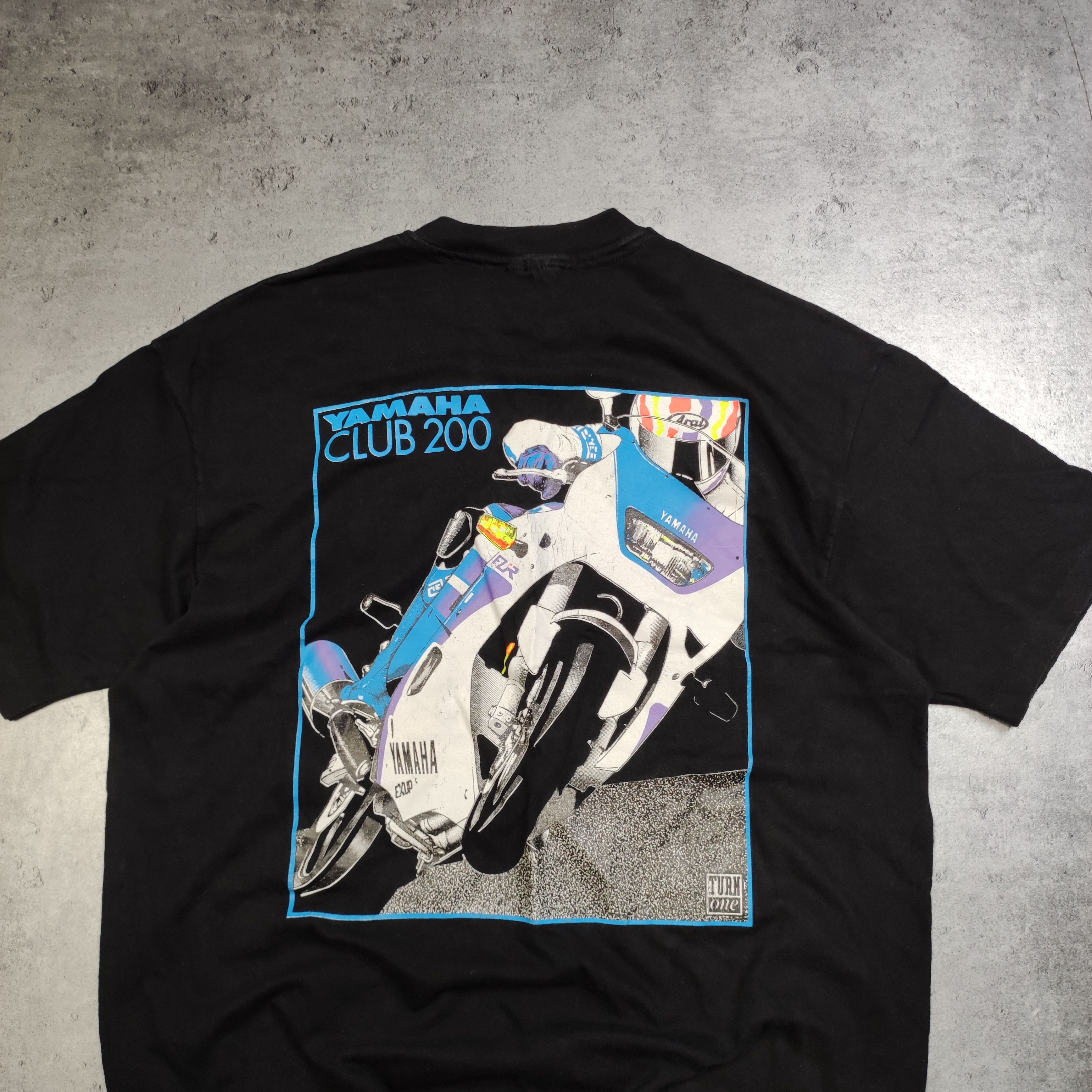 Vintage × Yamaha Vintage OG 1992 Yamaha Turn One Club 200 Promo Tee Size US XL / EU 56 / 4 - 9 Thumbnail
