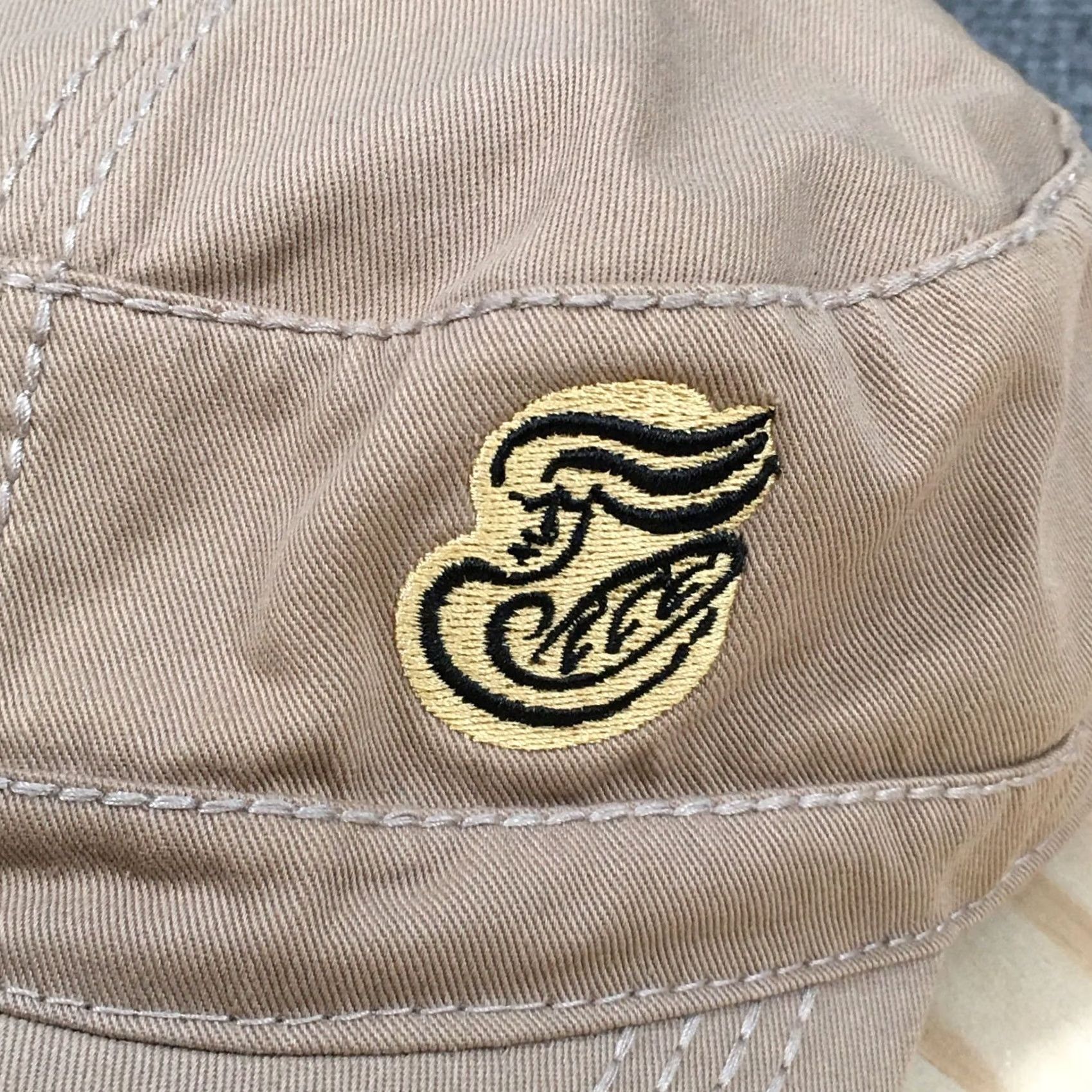 Panerai Panera Bread Employee Uniform Cadet Hat Beige Adjustable Military Style Cap Men Size ONE SIZE - 3 Thumbnail