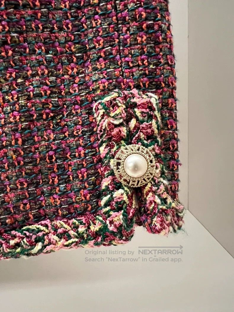 Chanel Chanel 19p rose jacket Size XXS / US 00 / IT 34 - 2 Thumbnail