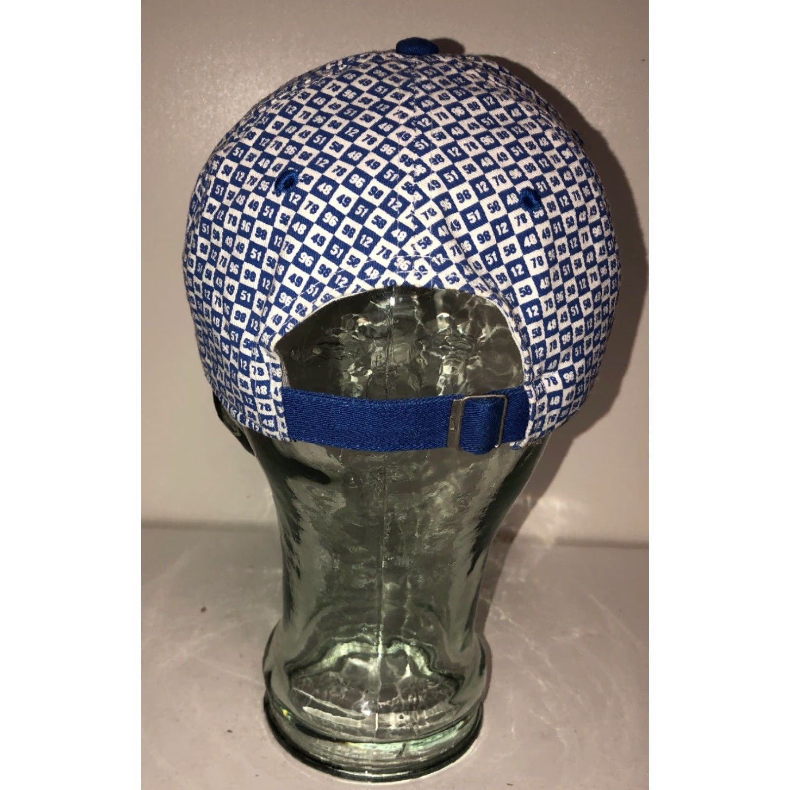 Nike VINTAGE Nike Kentucky Wildcats Fitted Baseball Cap Men One Size White Blue University College Hat Size ONE SIZE - 5 Thumbnail