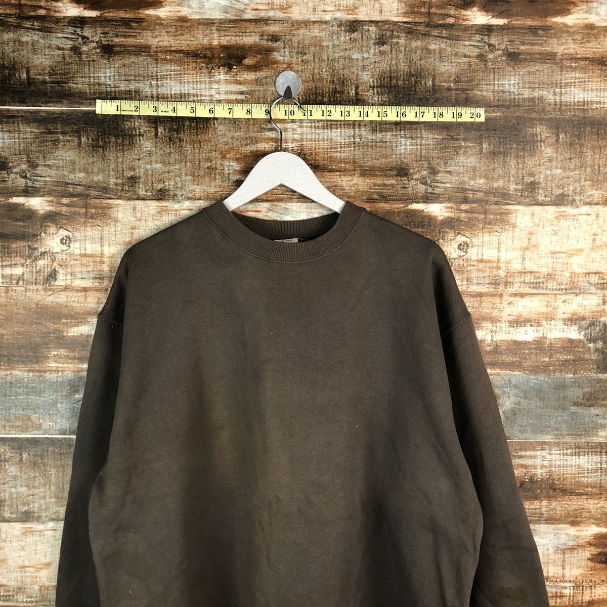 Japanese Brand Sun Friend vintage Brown Sweatshirt #A1533 Size US L / EU 52-54 / 3 - 2 Thumbnail