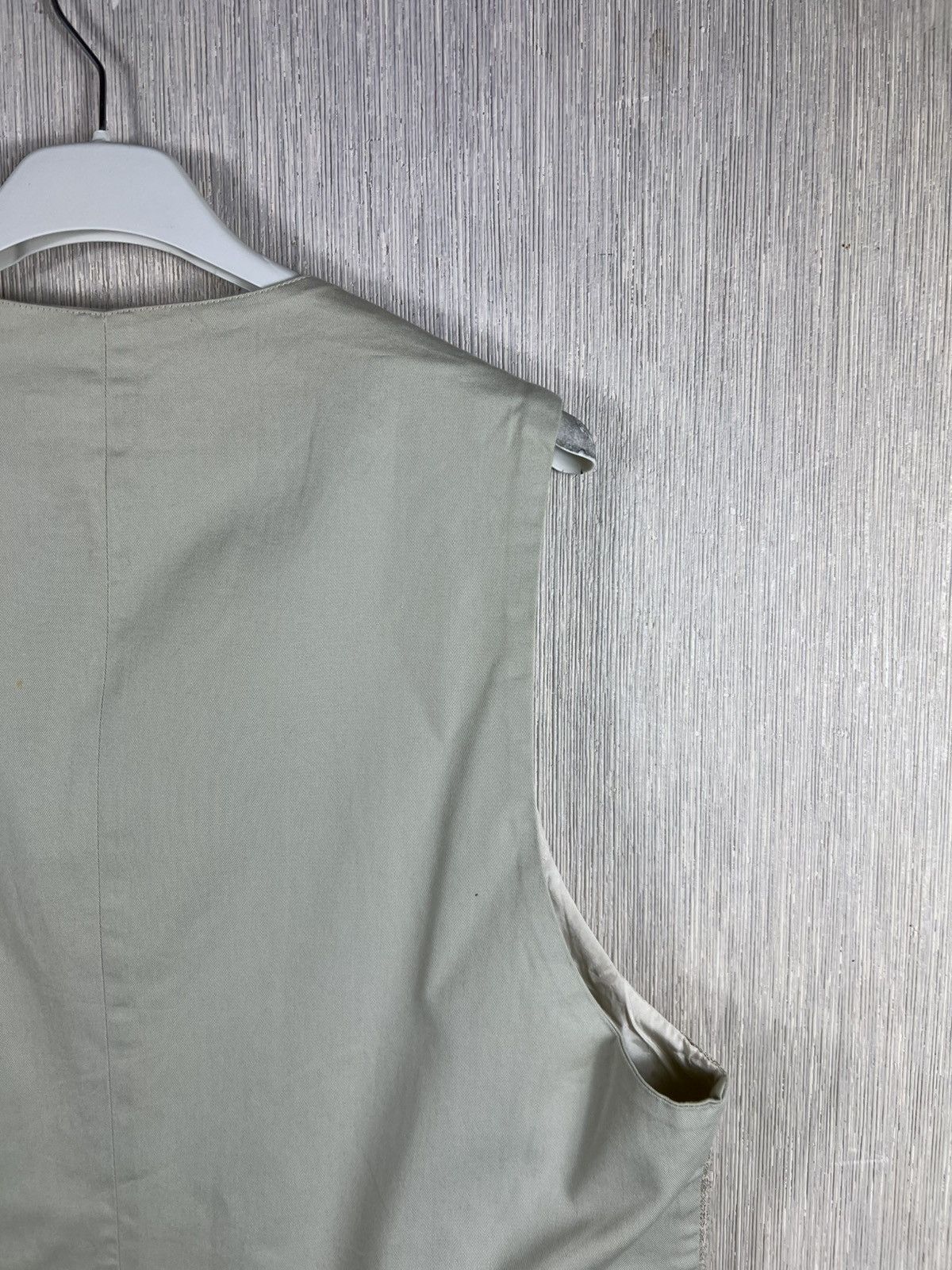 Emporio Armani Vintage 90s Emporio Armani archival linen suit vest Size 48R - 13 Thumbnail