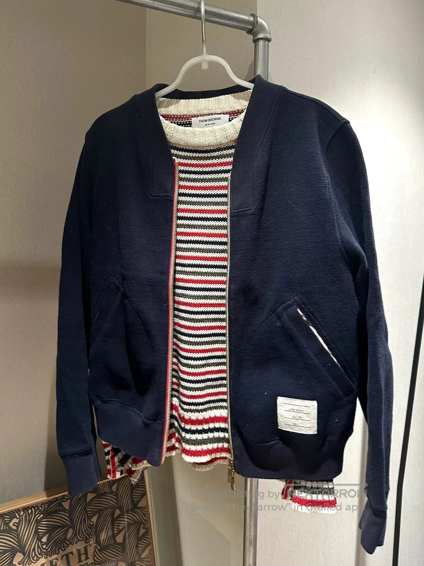 Thom Browne Thom Browne Zip Bomber Jacket. Size US S / EU 44-46 / 1 - 2 Thumbnail