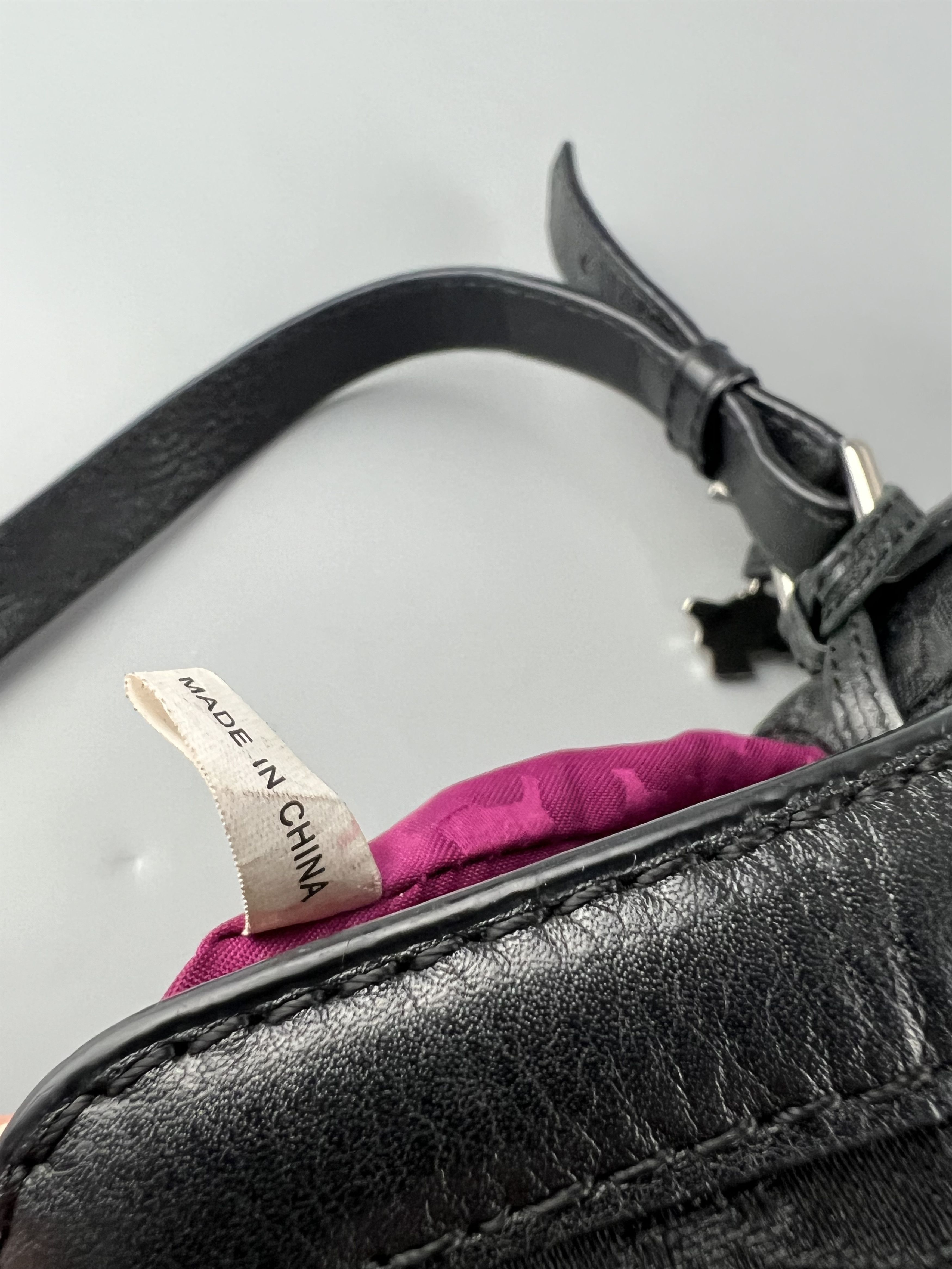 Other Radley London Black Monogram Canvas Leather Crossbody Bag Size ONE SIZE - 11 Thumbnail
