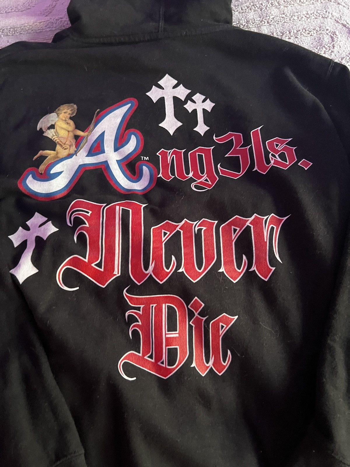 Other Angels Never Die Atlanta Graphic Hoodie Size US S / EU 44-46 / 1 - 4 Thumbnail