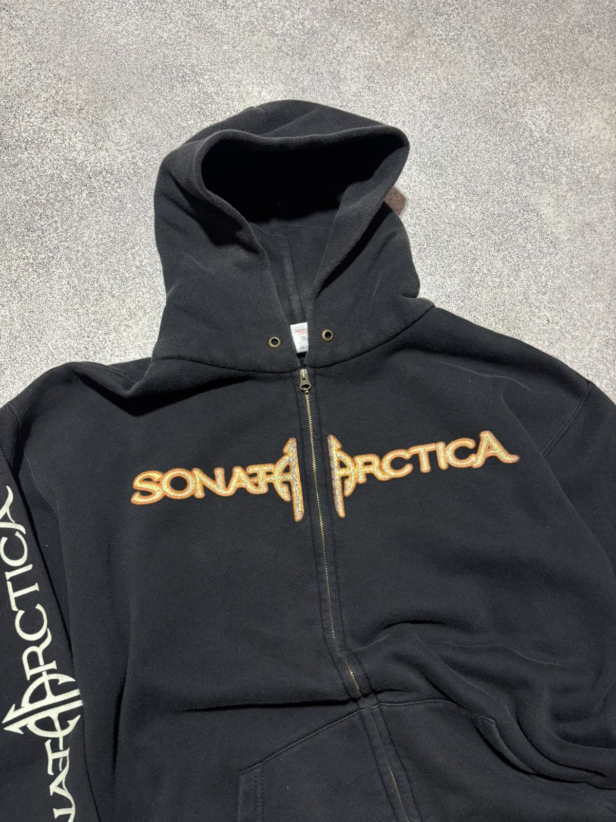 Band Tees × Vintage VINTAGE SONATA ARCTICA KAUNITA UNIA ALBUM PROMO HOODIE Size US M / EU 48-50 / 2 - 5 Thumbnail