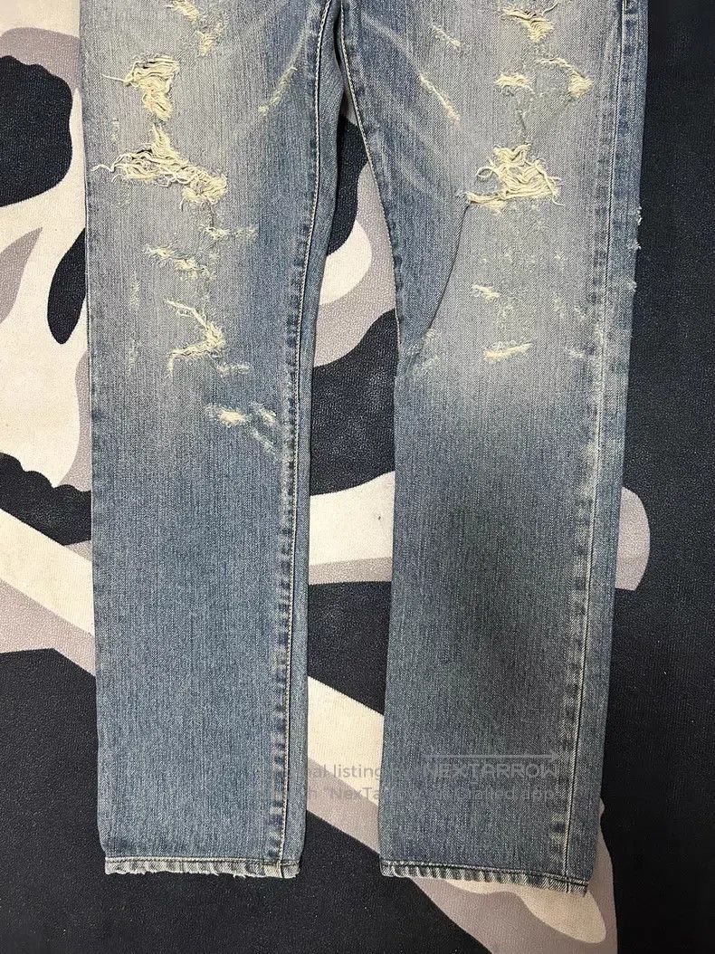 Saint Laurent Paris Saint Laurent Paris Denim Jeans Size US 31 - 3 Thumbnail