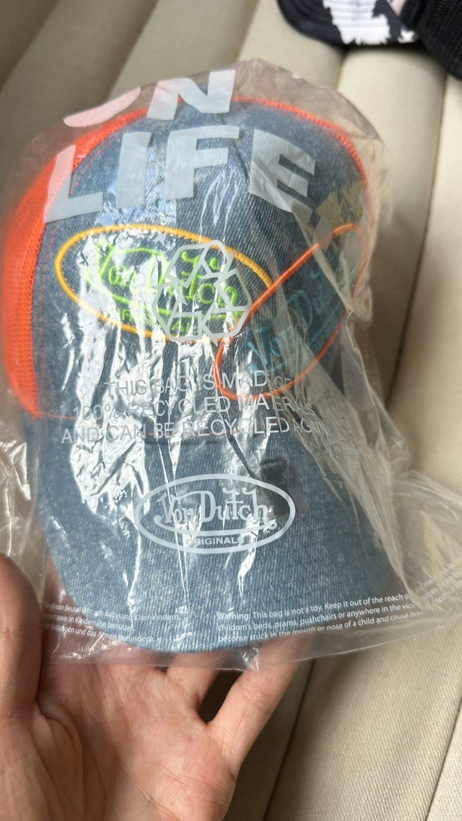 Von Dutch Von Dutch y2k trucker cap hat summer dope Size ONE SIZE - 6 Thumbnail