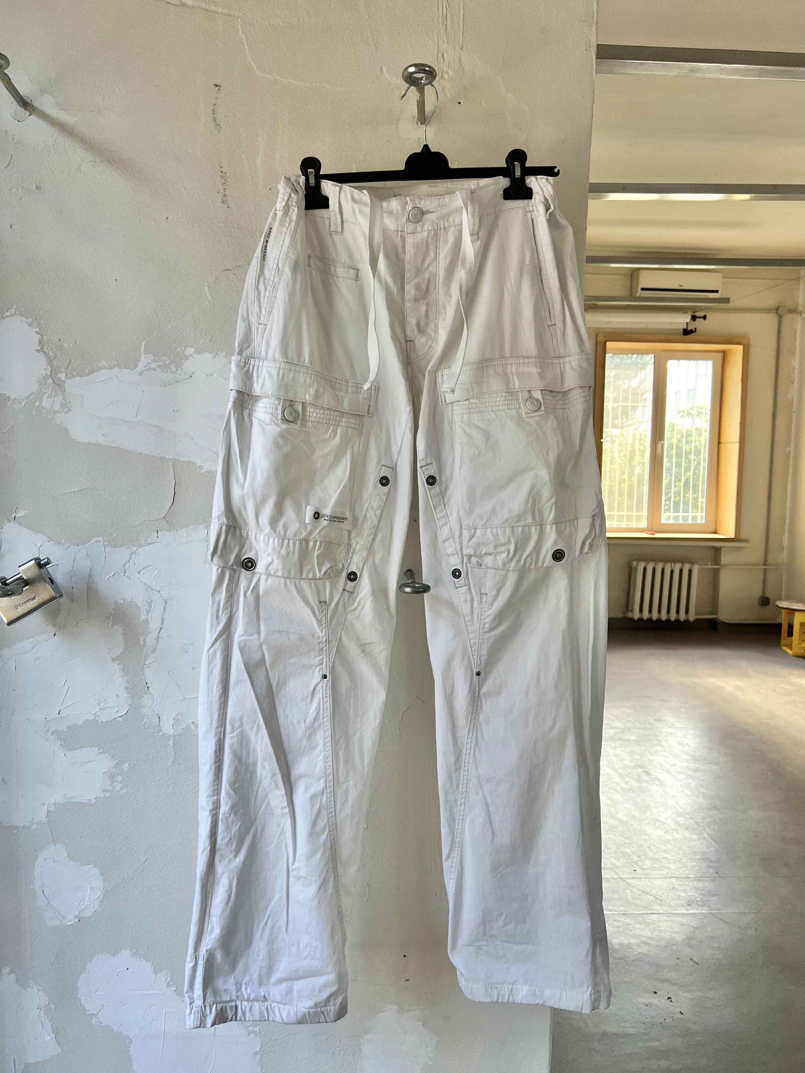 G-Star × Japanese Brand G-Star Vintage Heavy Cotton Cargo SPEC Pant Double Side Size US 34 / EU 50 - 1 Thumbnail